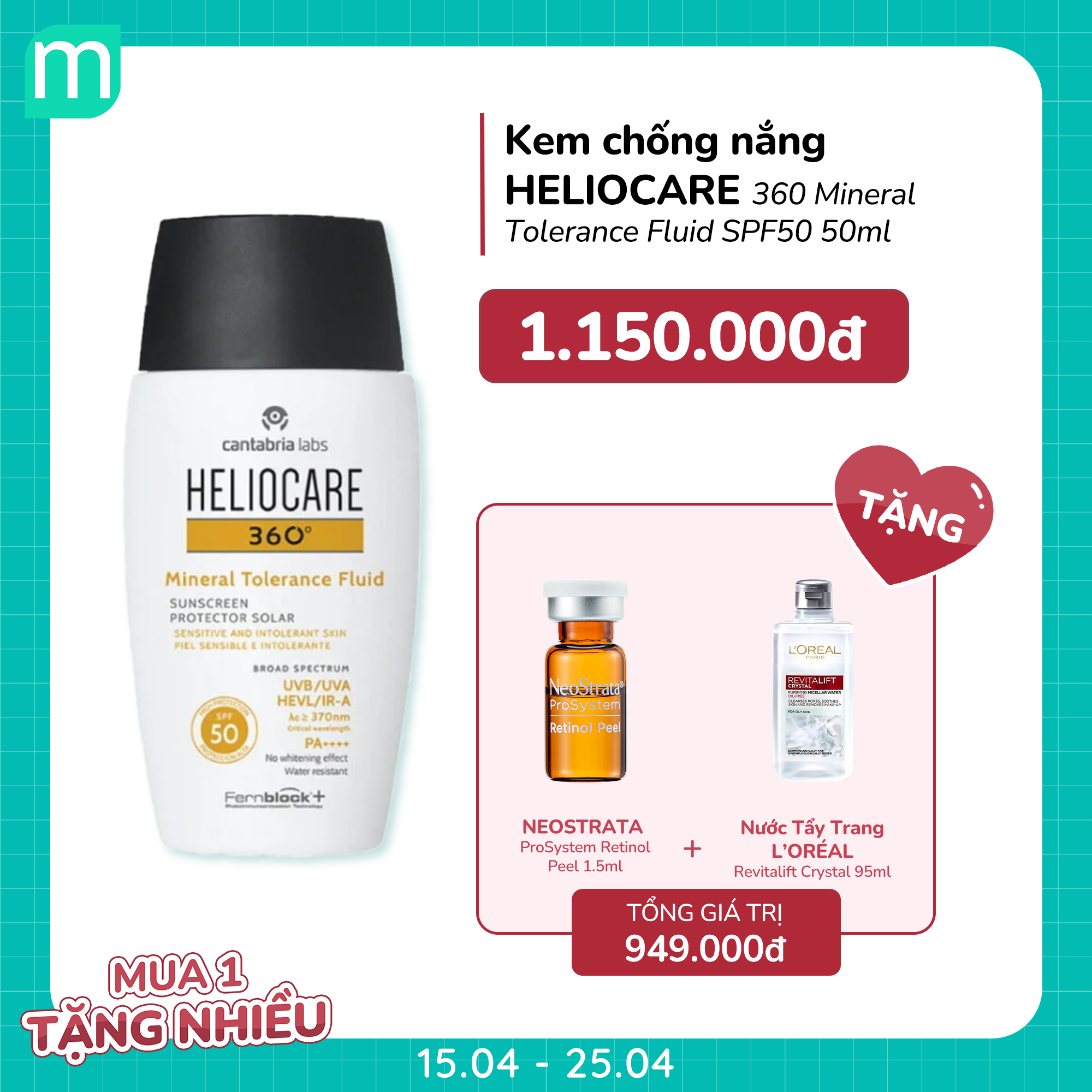 MUA 1 TẶNG NHIỀU – SĂN DEAL SIÊU KHỦNG