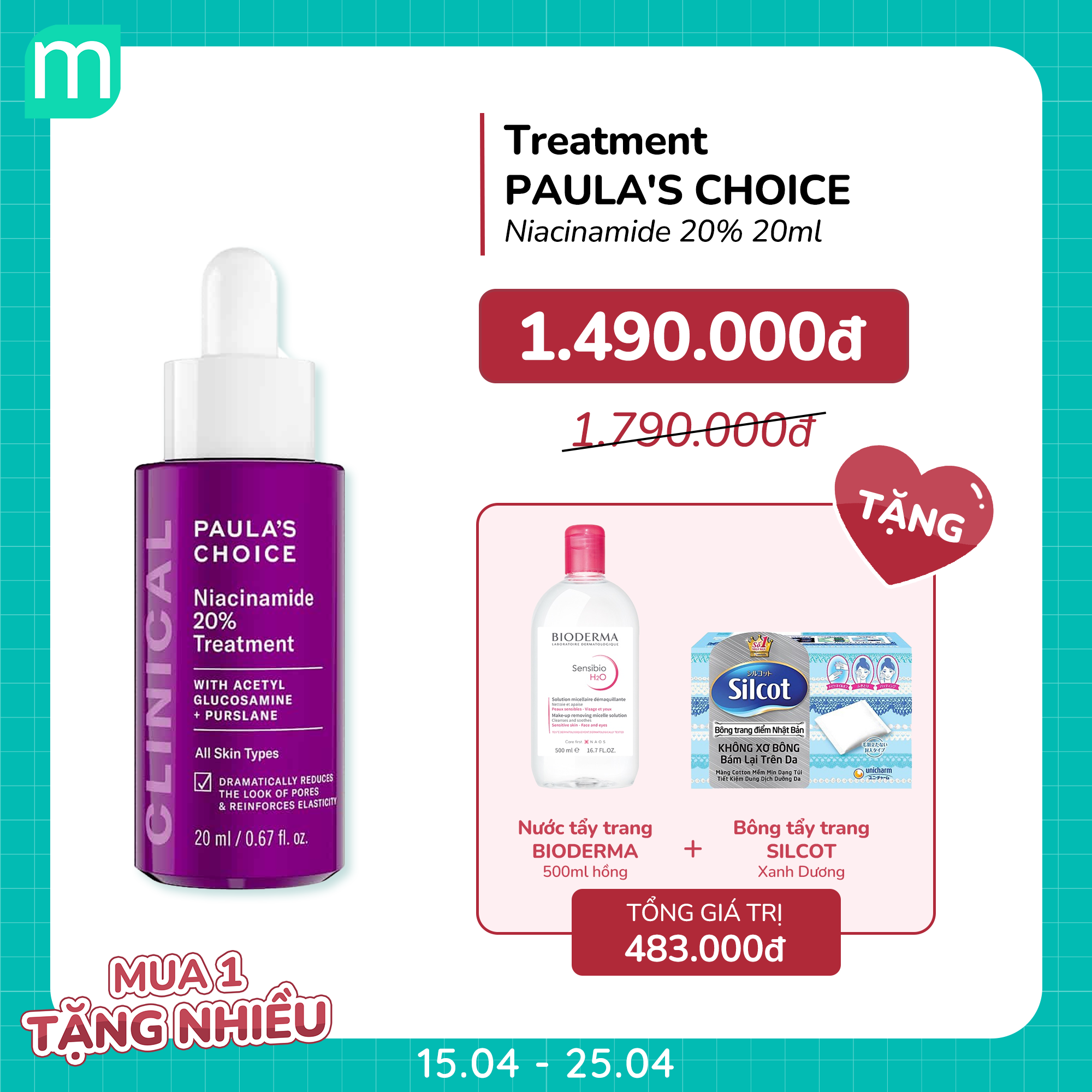 MUA 1 TẶNG NHIỀU – SĂN DEAL SIÊU KHỦNG