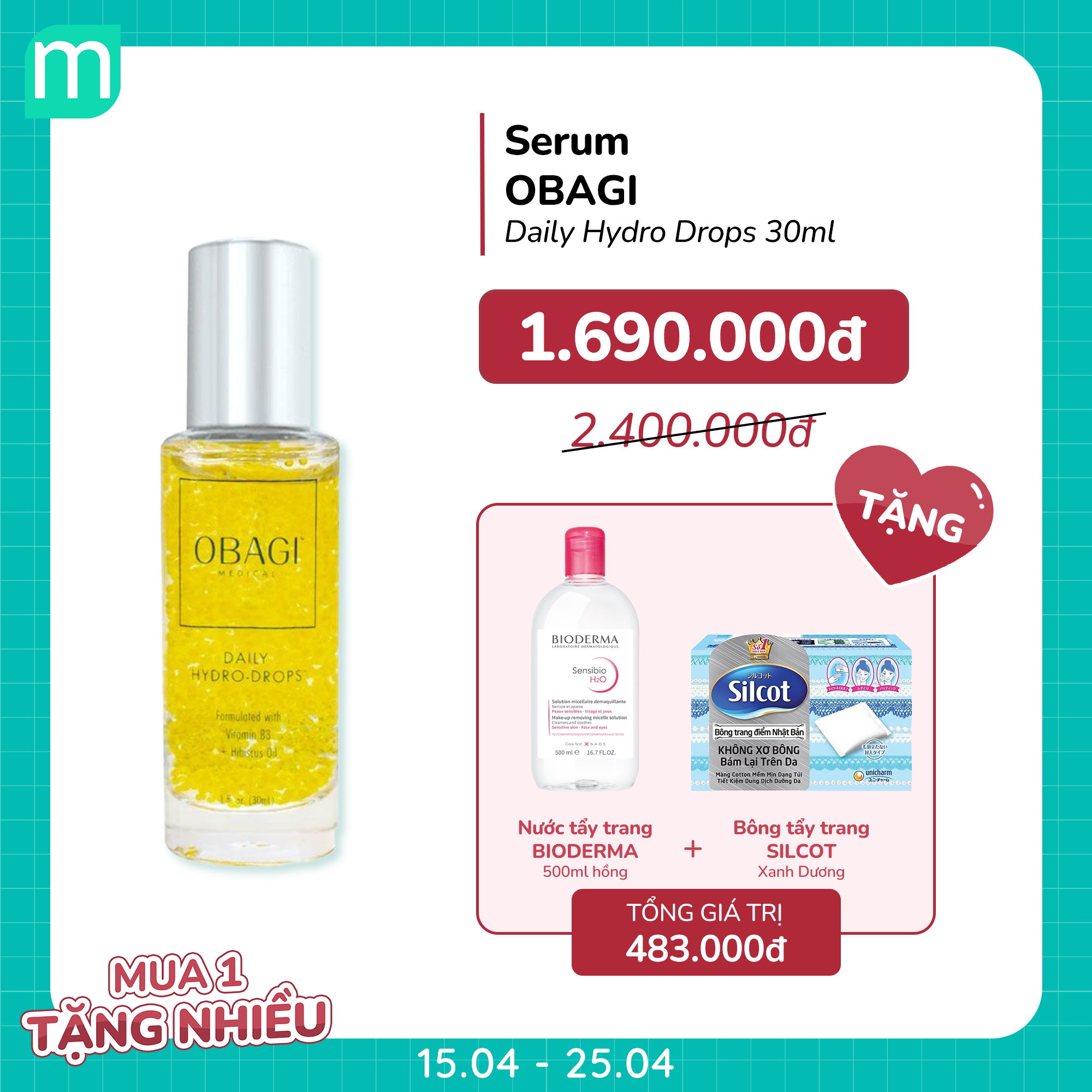 MUA 1 TẶNG NHIỀU – SĂN DEAL SIÊU KHỦNG