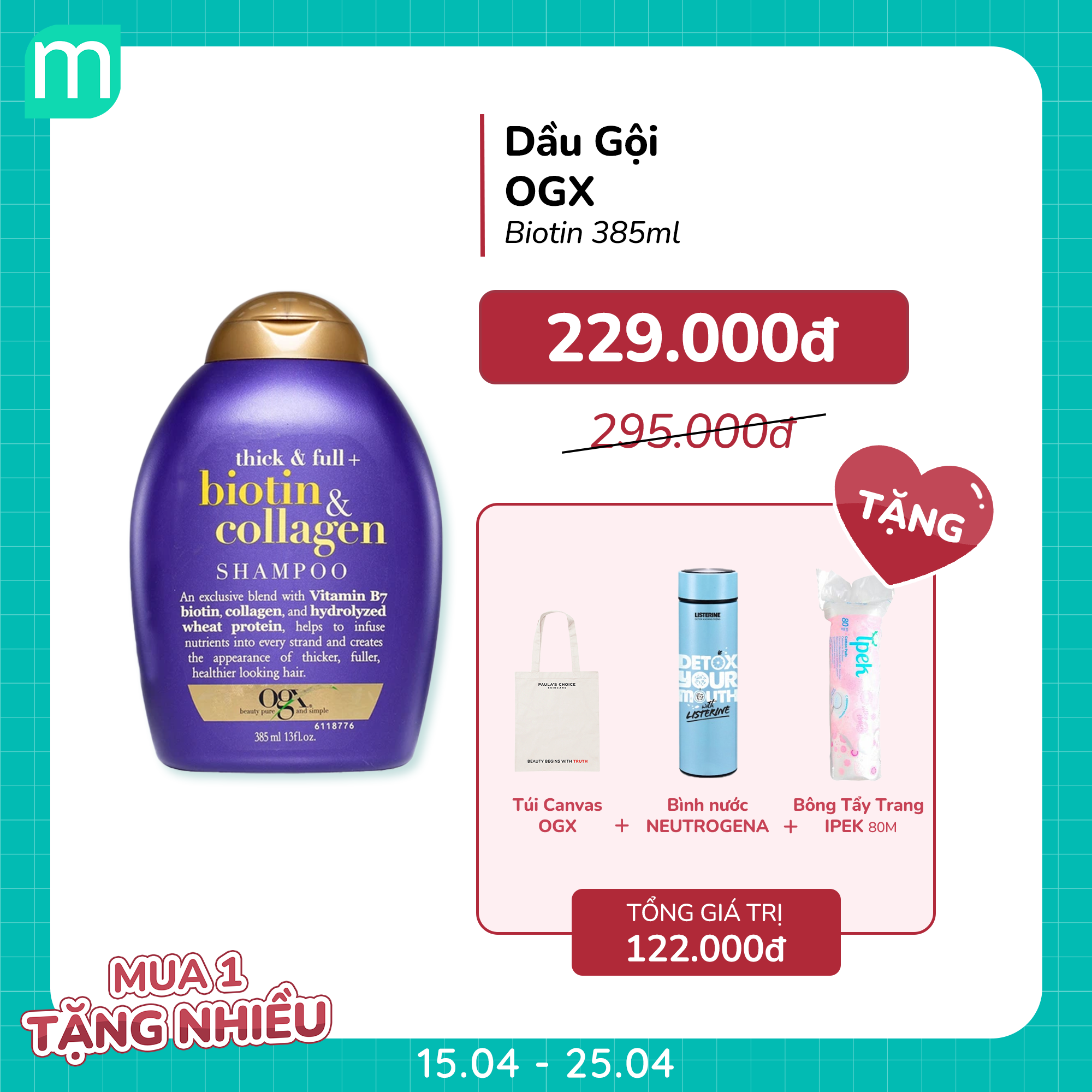 MUA 1 TẶNG NHIỀU – SĂN DEAL SIÊU KHỦNG