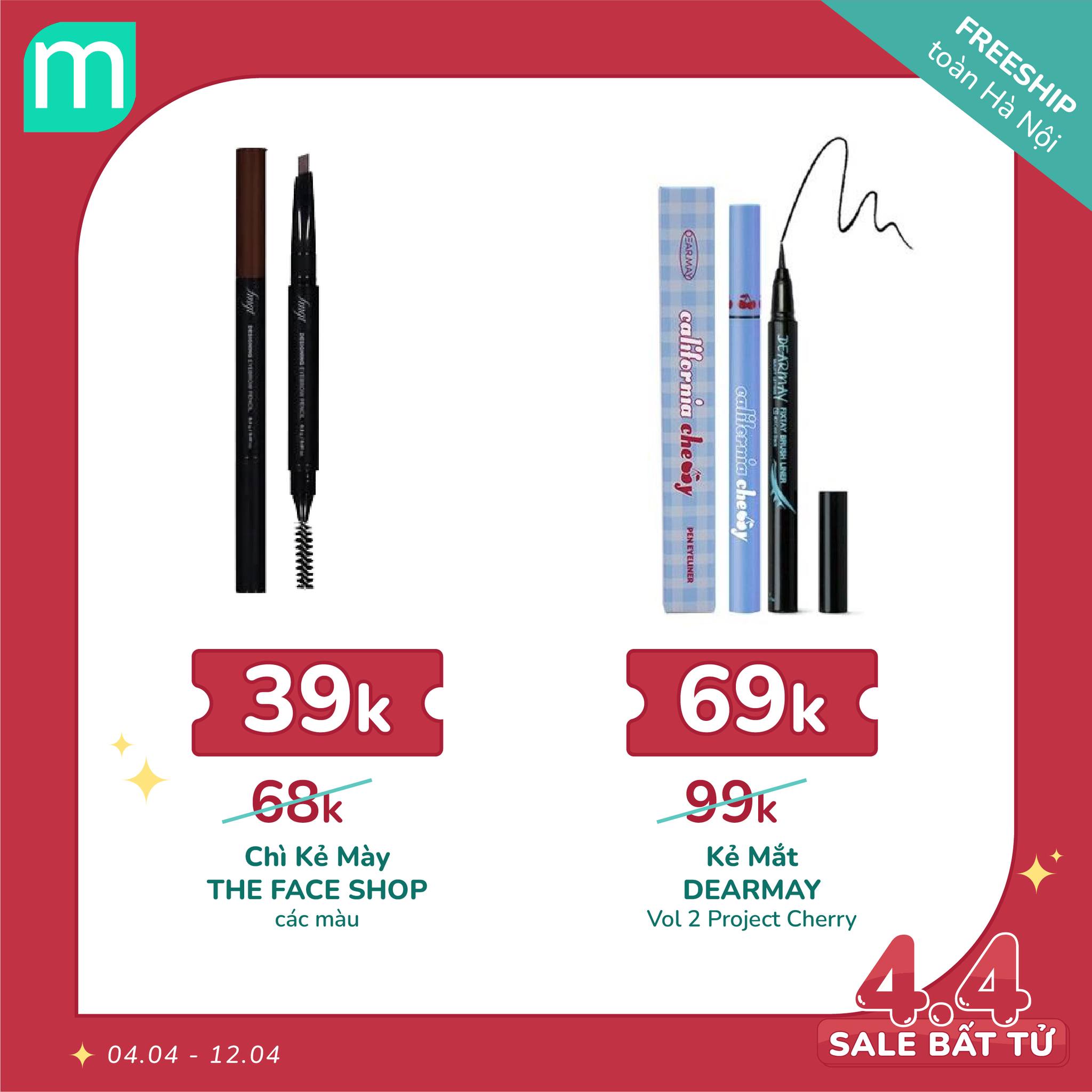 MÙNG 4/4 – SALE BẤT TỬ - HOT DEAL 100 SẢN PHẨM + FREESHIP