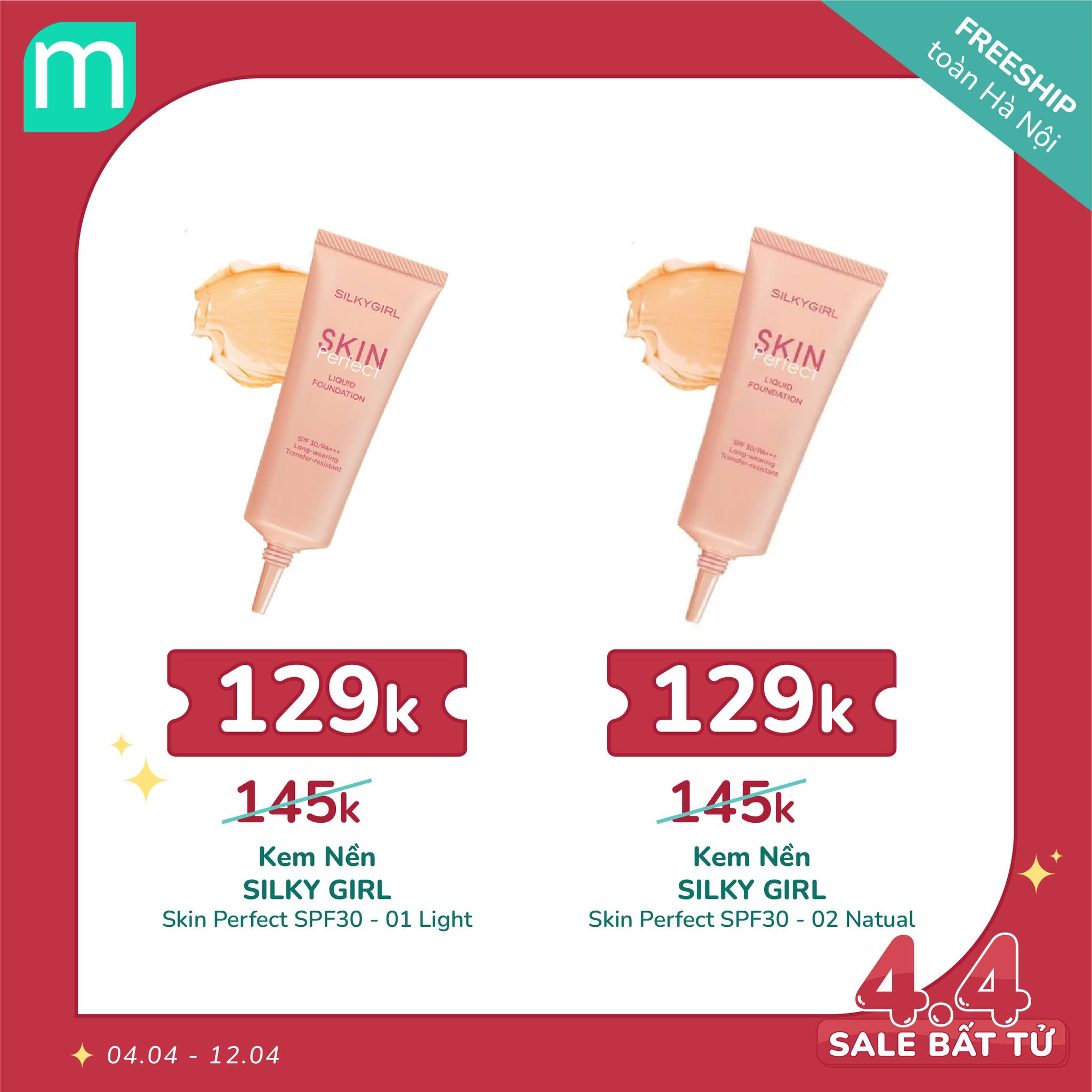 MÙNG 4/4 – SALE BẤT TỬ - HOT DEAL 100 SẢN PHẨM + FREESHIP