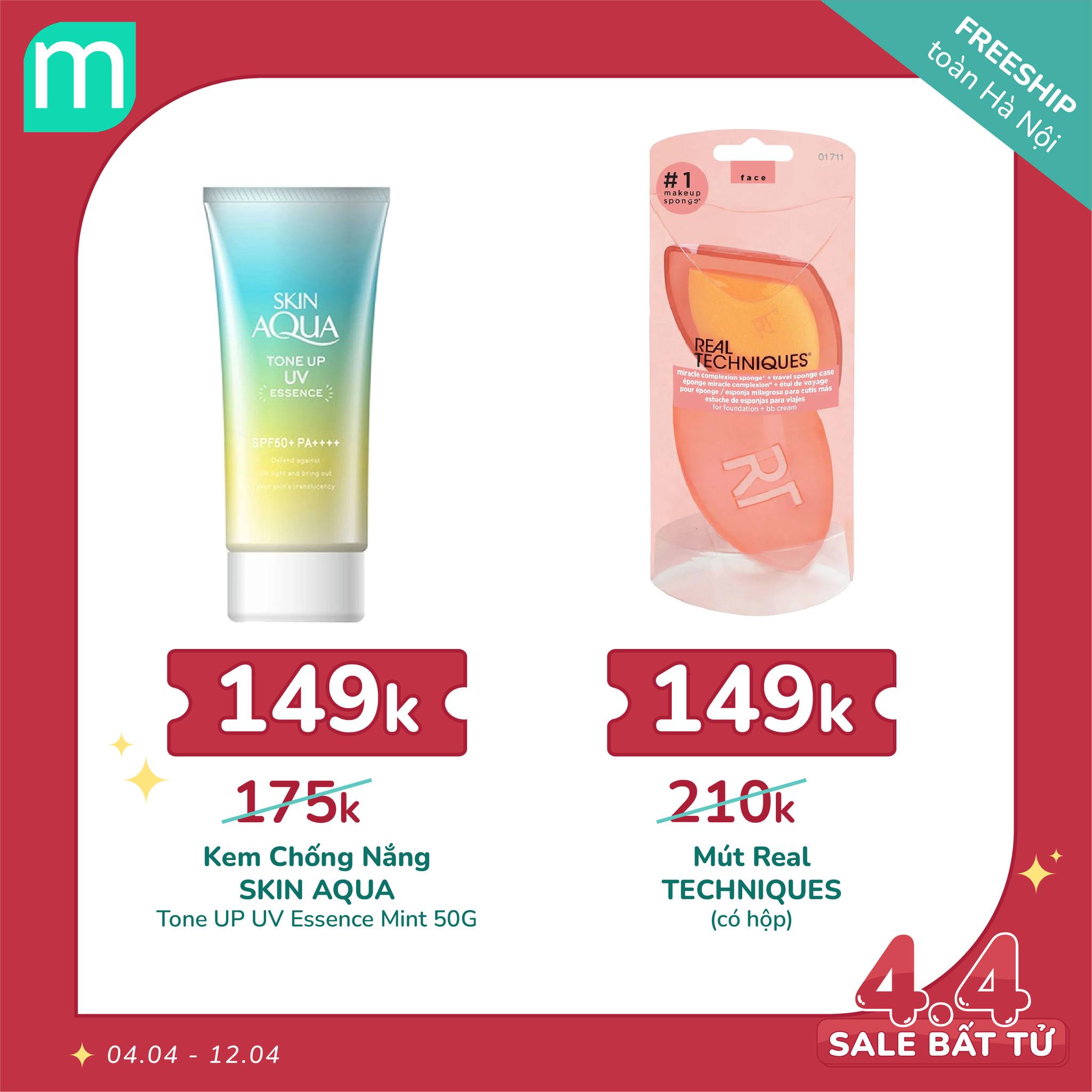 MÙNG 4/4 – SALE BẤT TỬ - HOT DEAL 100 SẢN PHẨM + FREESHIP