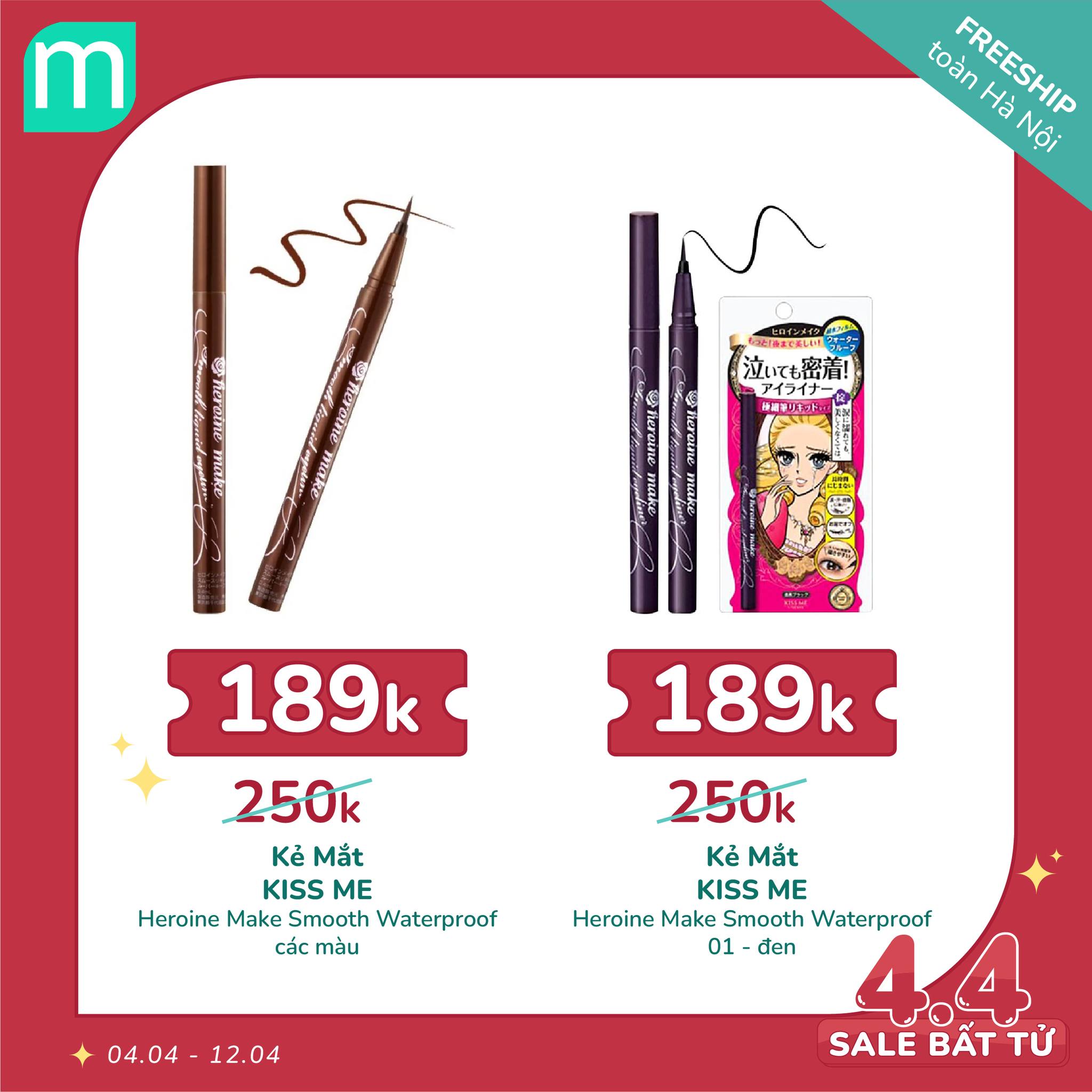 MÙNG 4/4 – SALE BẤT TỬ - HOT DEAL 100 SẢN PHẨM + FREESHIP