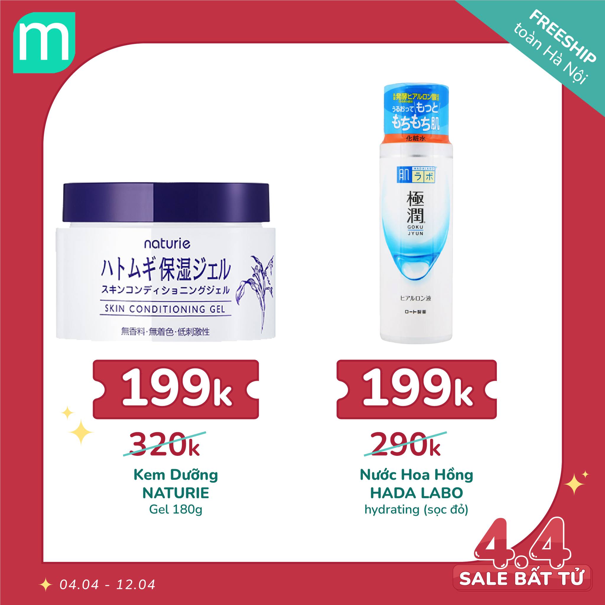MÙNG 4/4 – SALE BẤT TỬ - HOT DEAL 100 SẢN PHẨM + FREESHIP