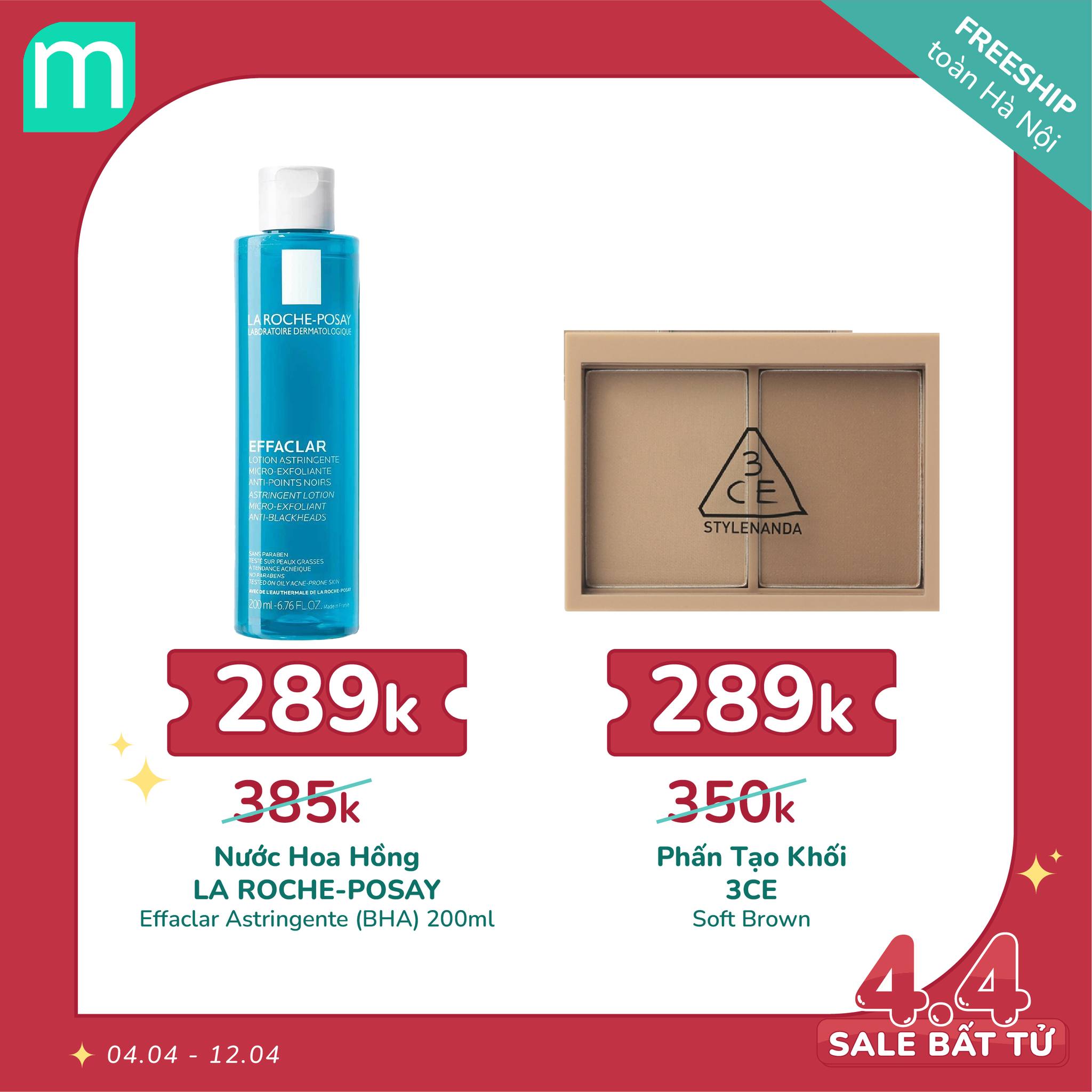 MÙNG 4/4 – SALE BẤT TỬ - HOT DEAL 100 SẢN PHẨM + FREESHIP