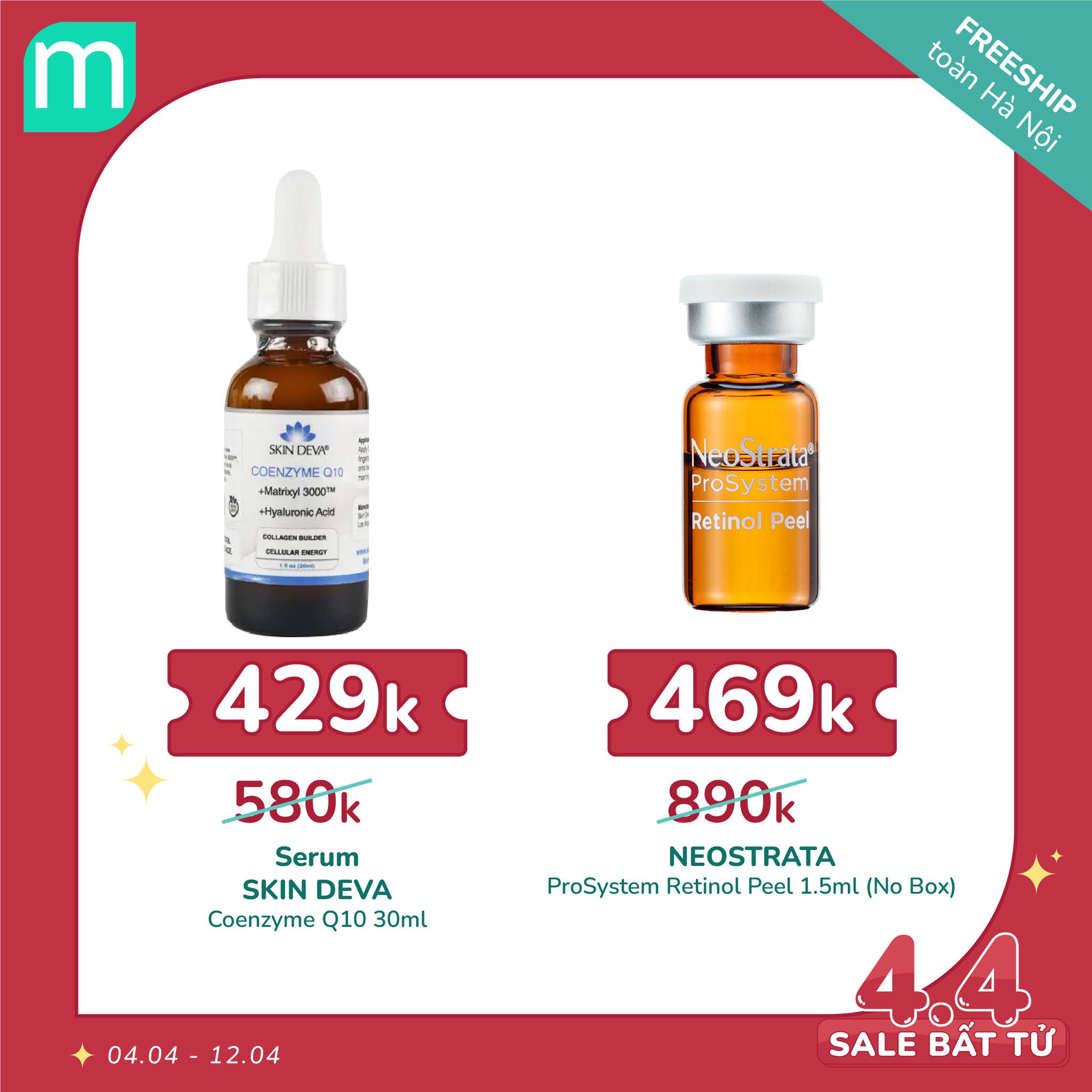 MÙNG 4/4 – SALE BẤT TỬ - HOT DEAL 100 SẢN PHẨM + FREESHIP