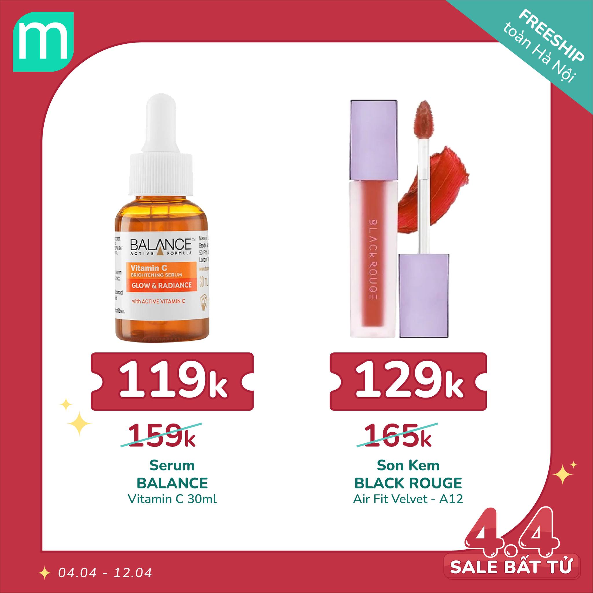MÙNG 4/4 – SALE BẤT TỬ - HOT DEAL 100 SẢN PHẨM + FREESHIP