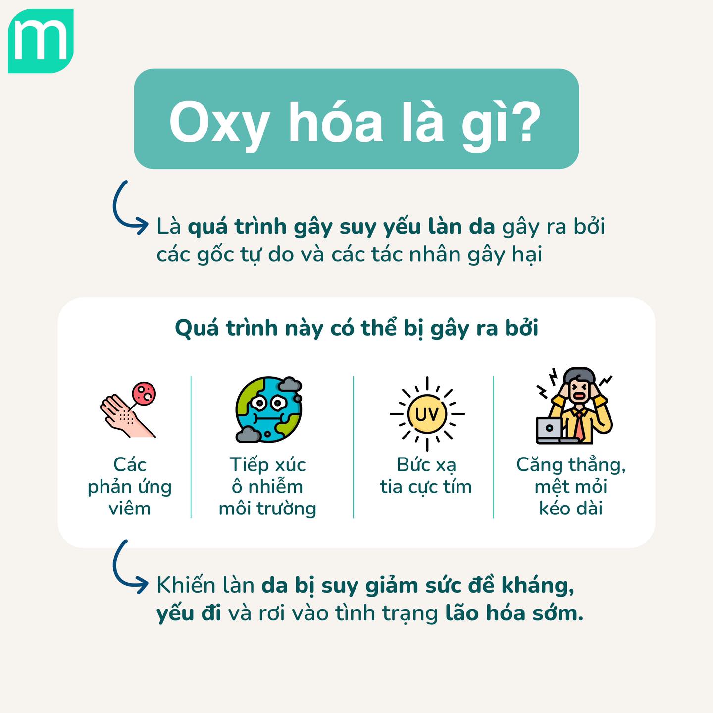 Tìm Hiểu Về Oxy Hoá Trên Da