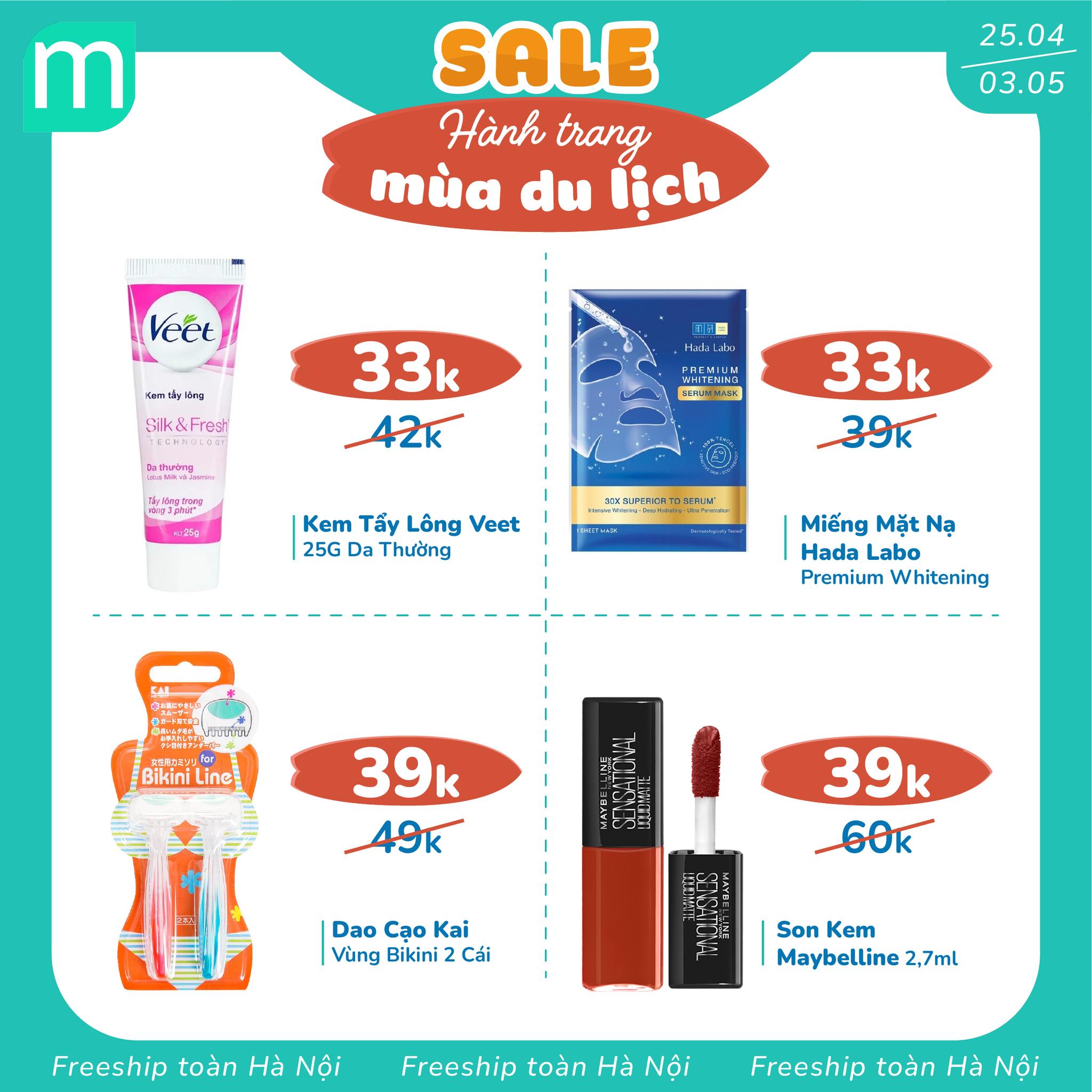 SALE UP TO 88% Hành Trang Mùa Du Lịch