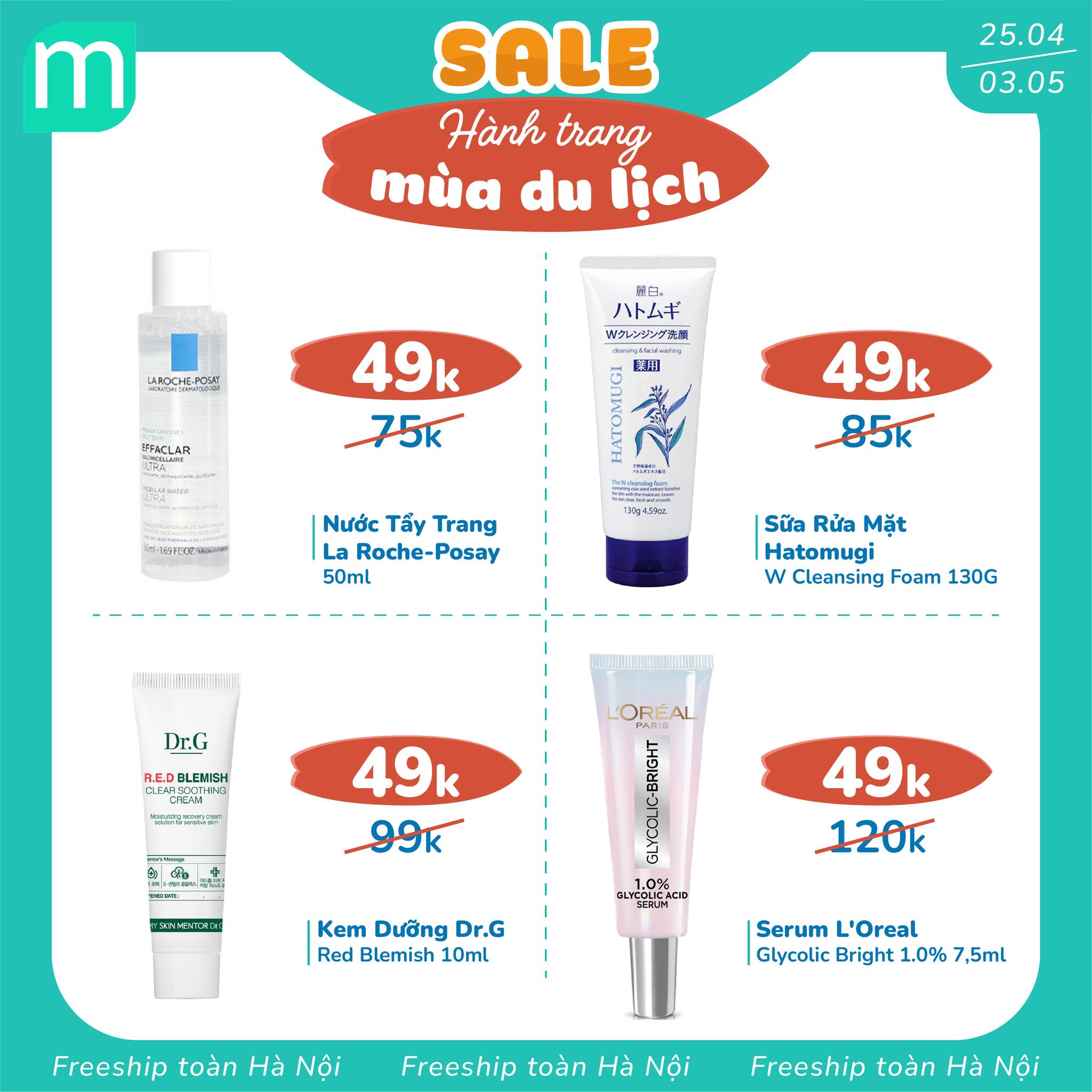 SALE UP TO 88% Hành Trang Mùa Du Lịch