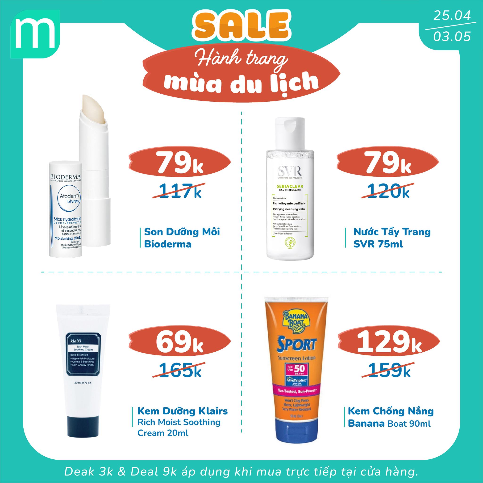 SALE UP TO 88% Hành Trang Mùa Du Lịch
