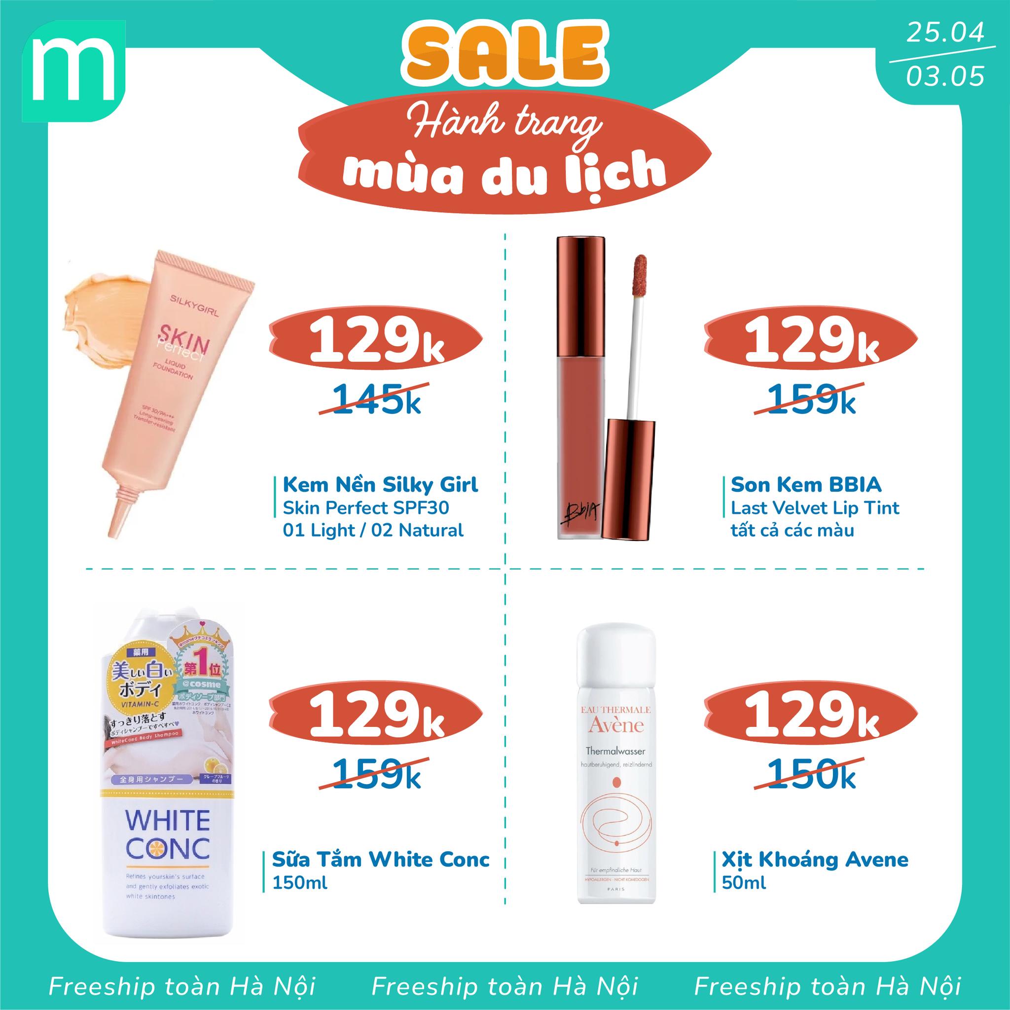 SALE UP TO 88% Hành Trang Mùa Du Lịch