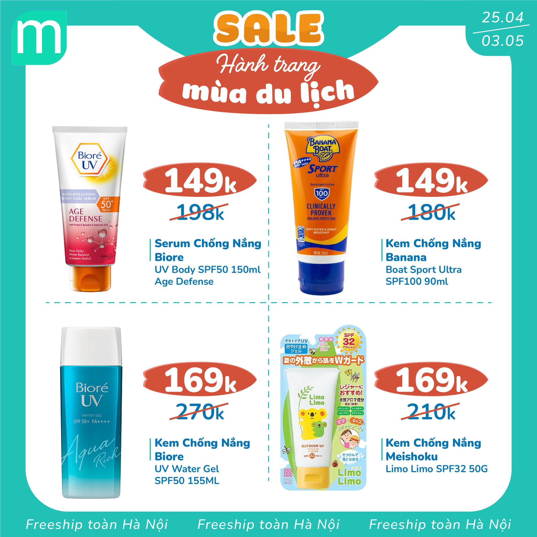 SALE UP TO 88% Hành Trang Mùa Du Lịch