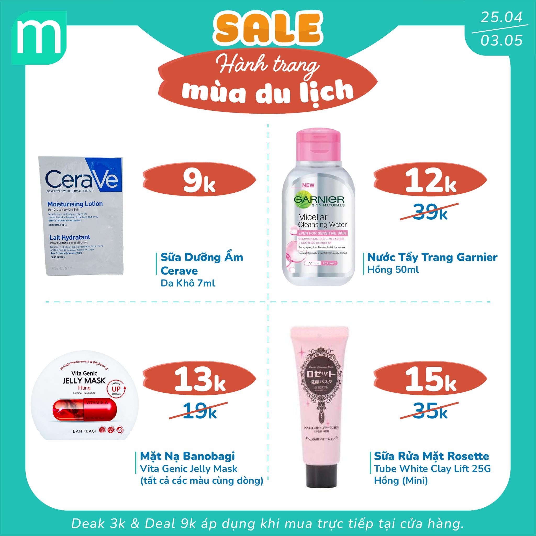 SALE UP TO 88% Hành Trang Mùa Du Lịch