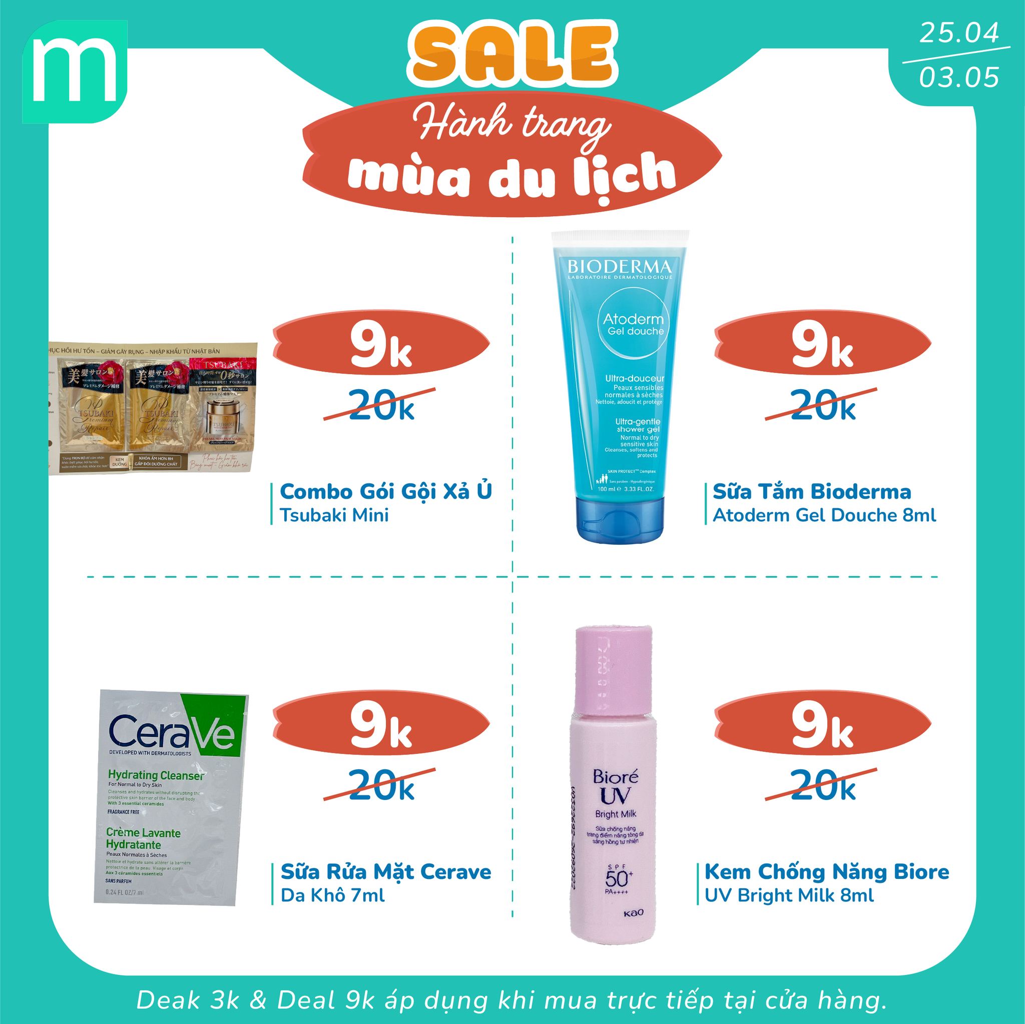 SALE UP TO 88% Hành Trang Mùa Du Lịch