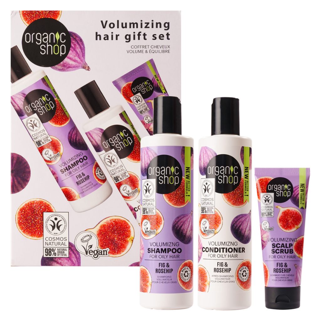 Set Organic Shop Volumizing For Oily Hair – Fig & Rosehip