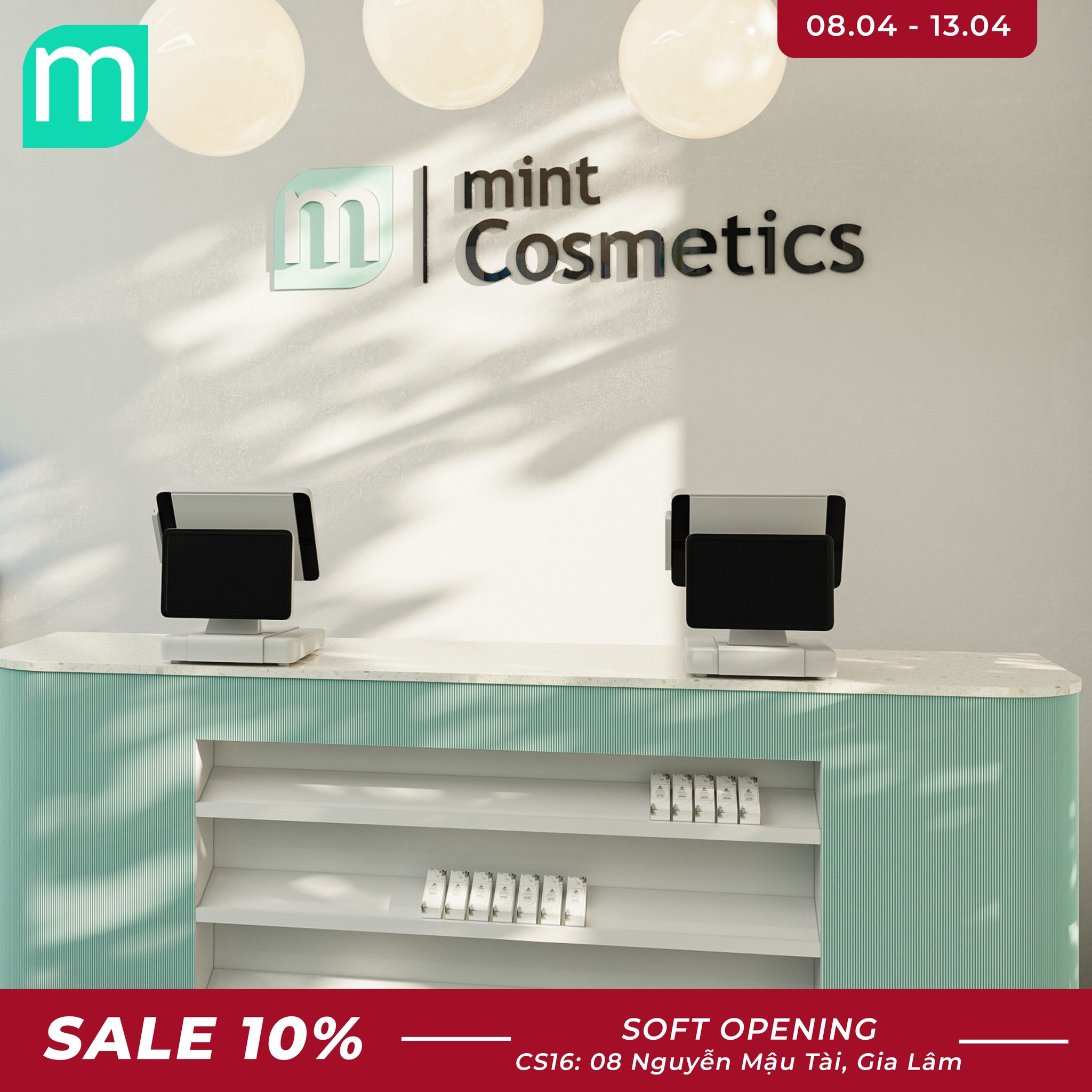 SOFT OPENING: Mint Gia Lâm – GIẢM GIÁ 10% TOÀN BỘ CỬA HÀNG