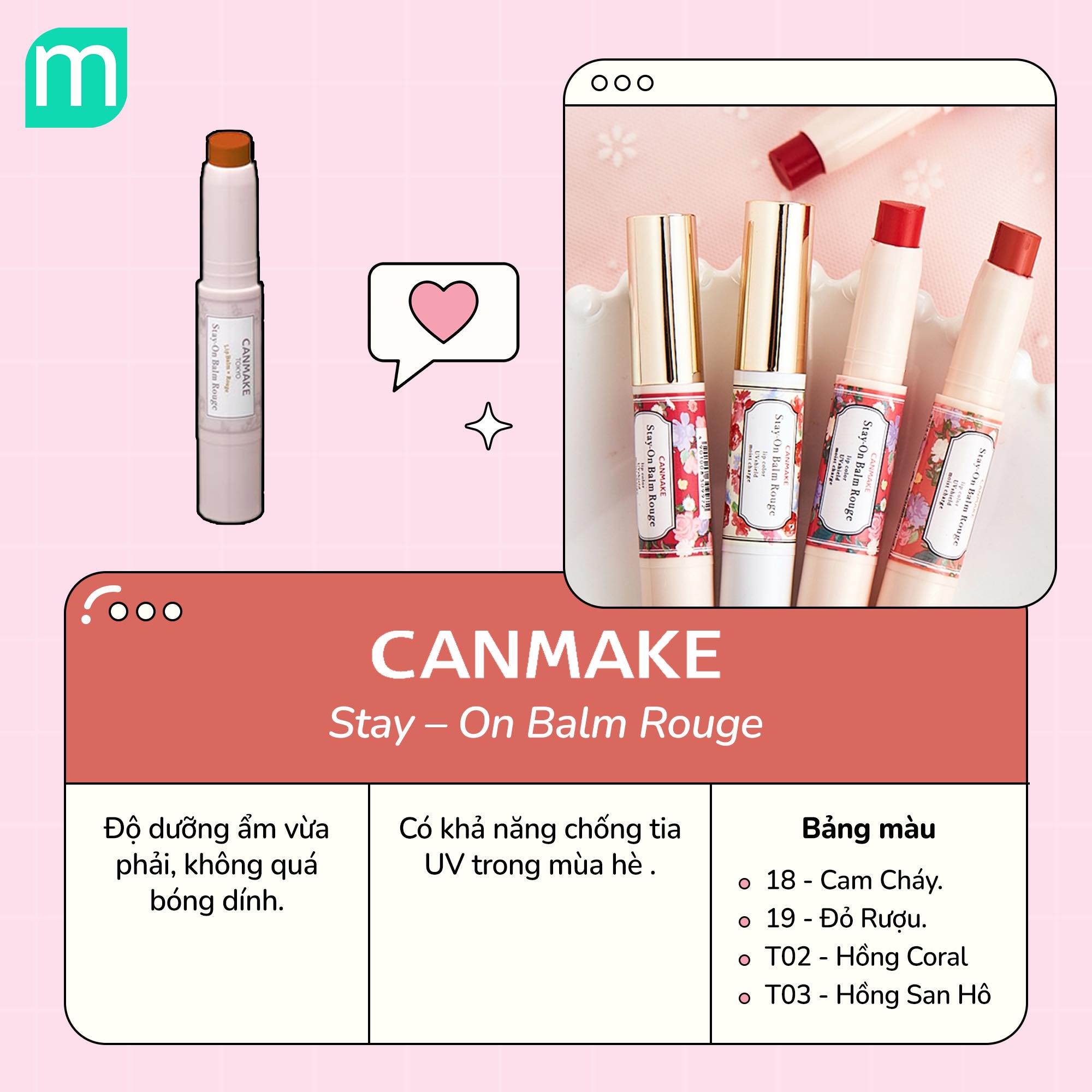 Tổng Hợp Son Dưỡng Có Màu
