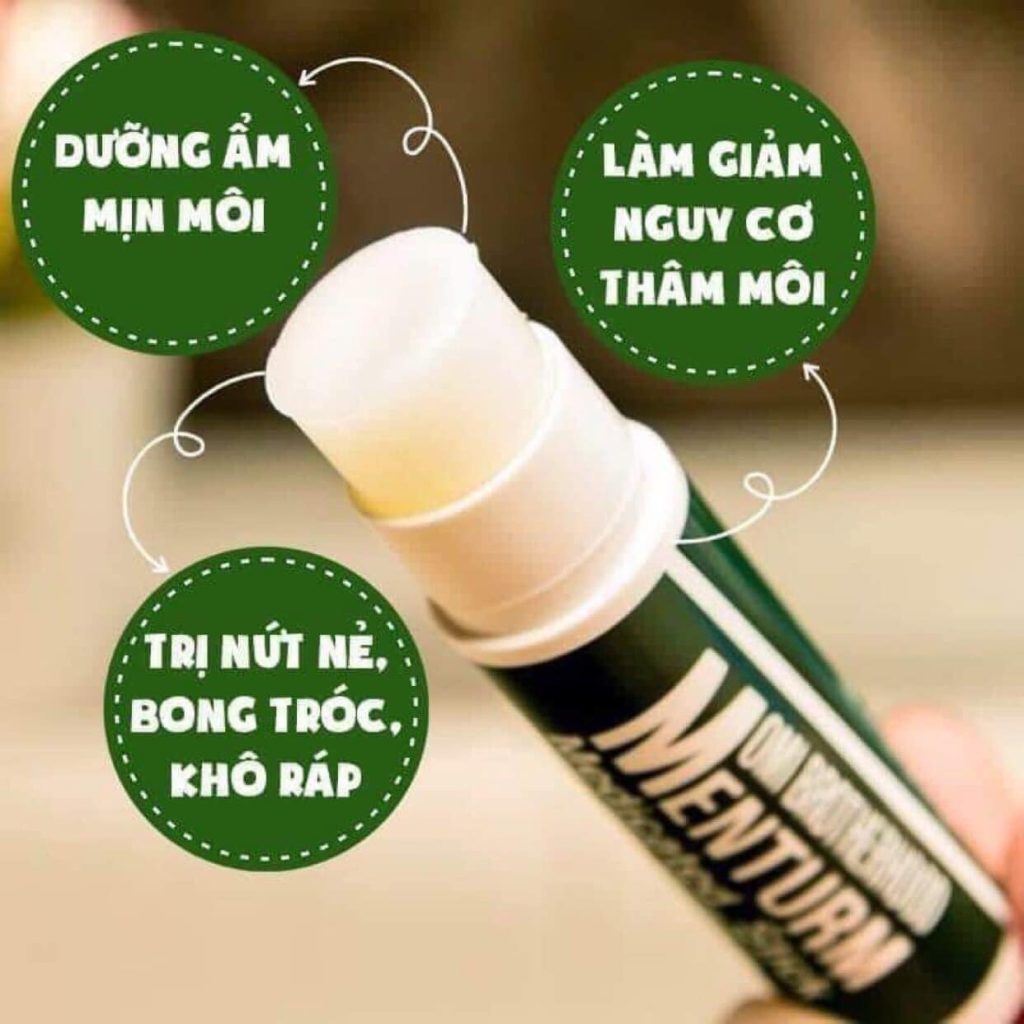 Son Dưỡng Omi Brotherhood Menturm Medicated Stick 4G - Mint