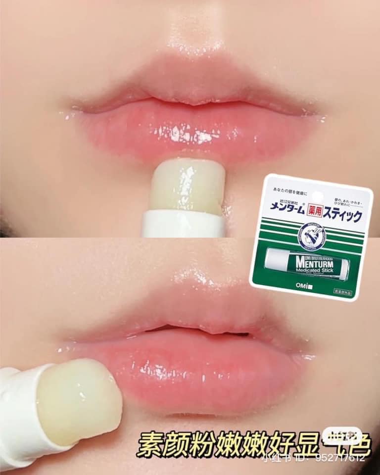 Son Dưỡng Omi Brotherhood Menturm Medicated Stick 4G - Mint