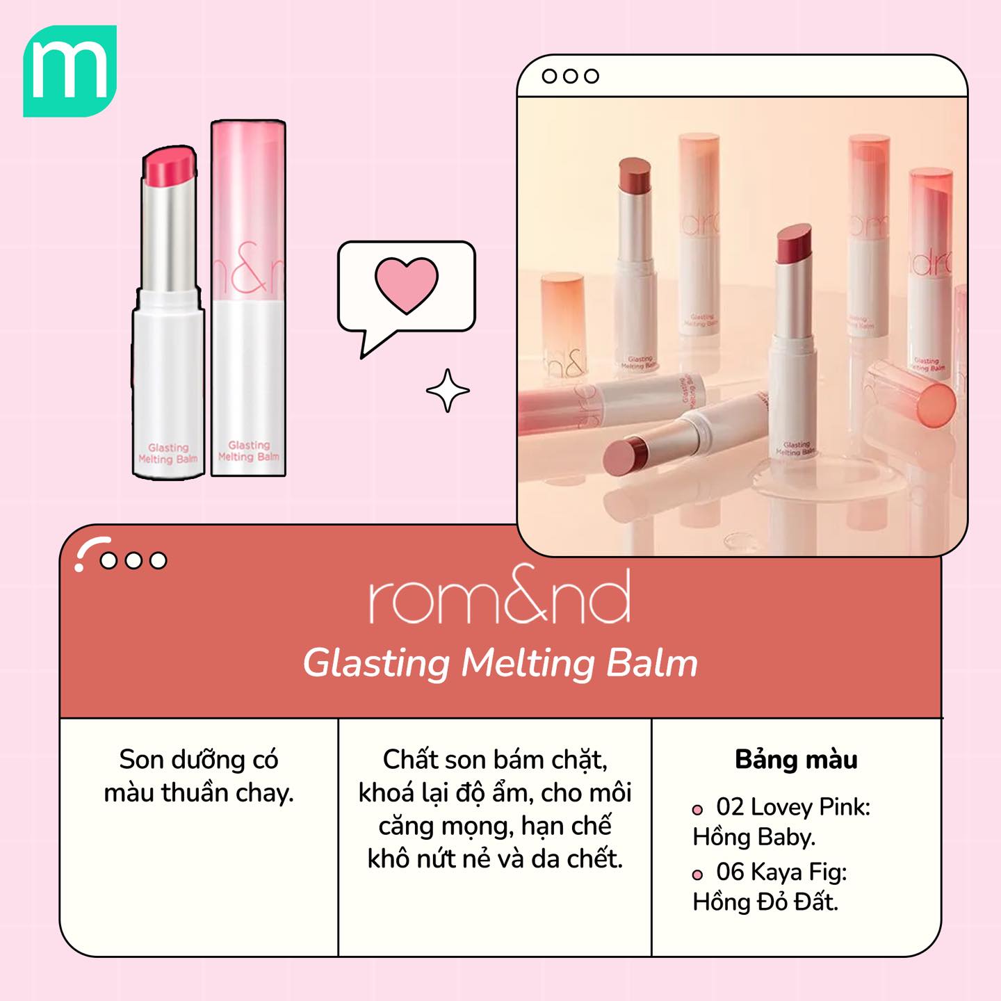 Tổng Hợp Son Dưỡng Có Màu