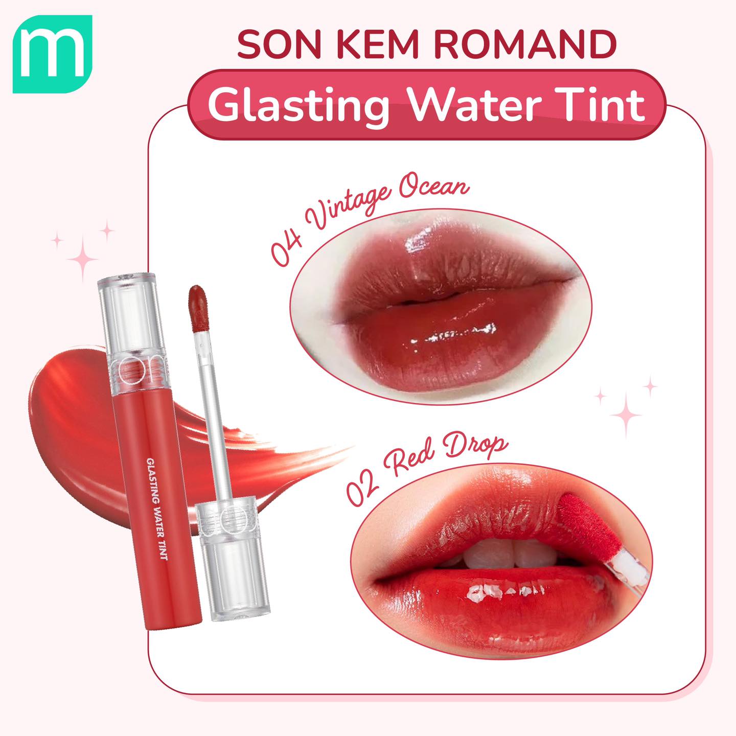Tổng Hợp Các Dòng Son Romand Tại Mint Tổng Hợp Các Dòng Son Romand Tại Mint