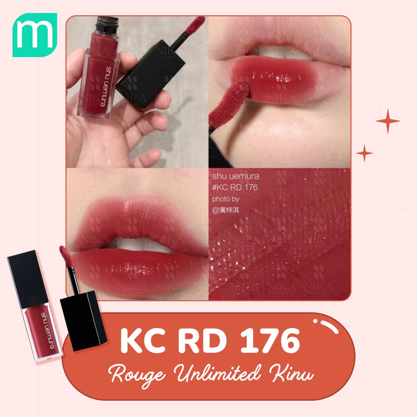 Update Nguyên Dàn Son Shu Uemura Tại Mint