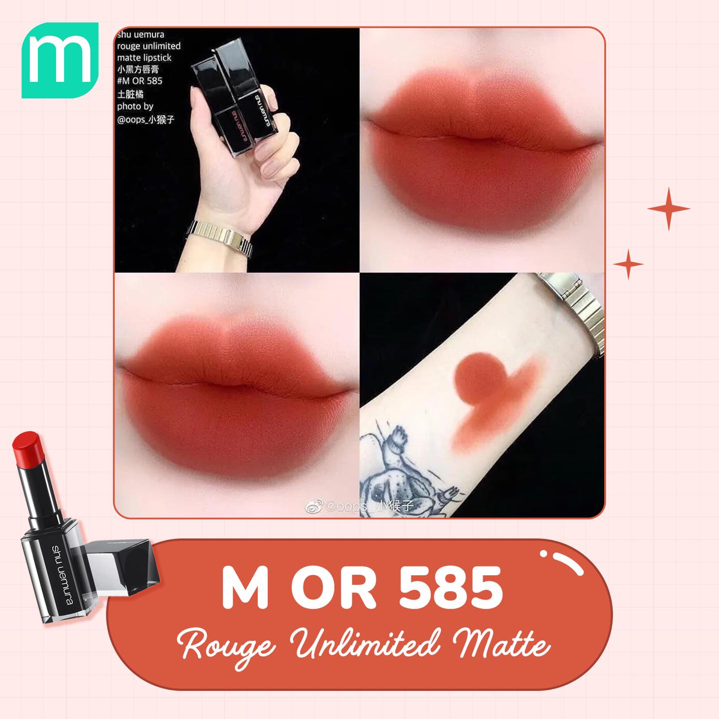 Update Nguyên Dàn Son Shu Uemura Tại Mint