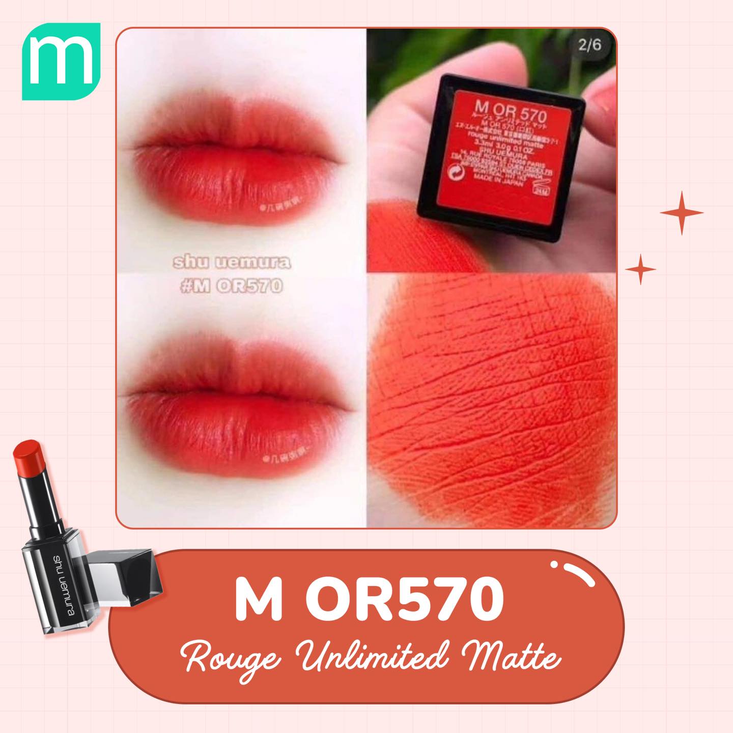 Update Nguyên Dàn Son Shu Uemura Tại Mint