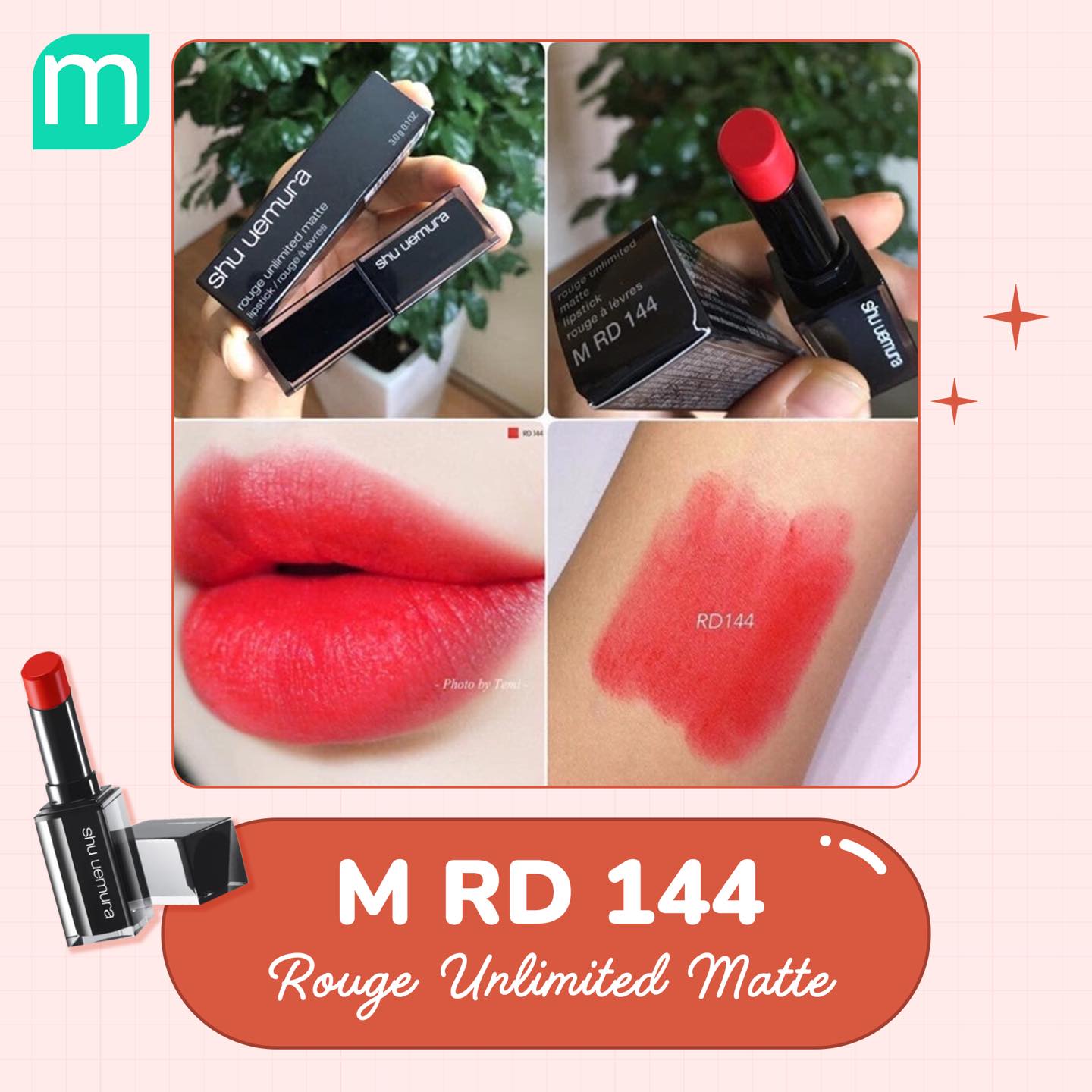 Update Nguyên Dàn Son Shu Uemura Tại Mint