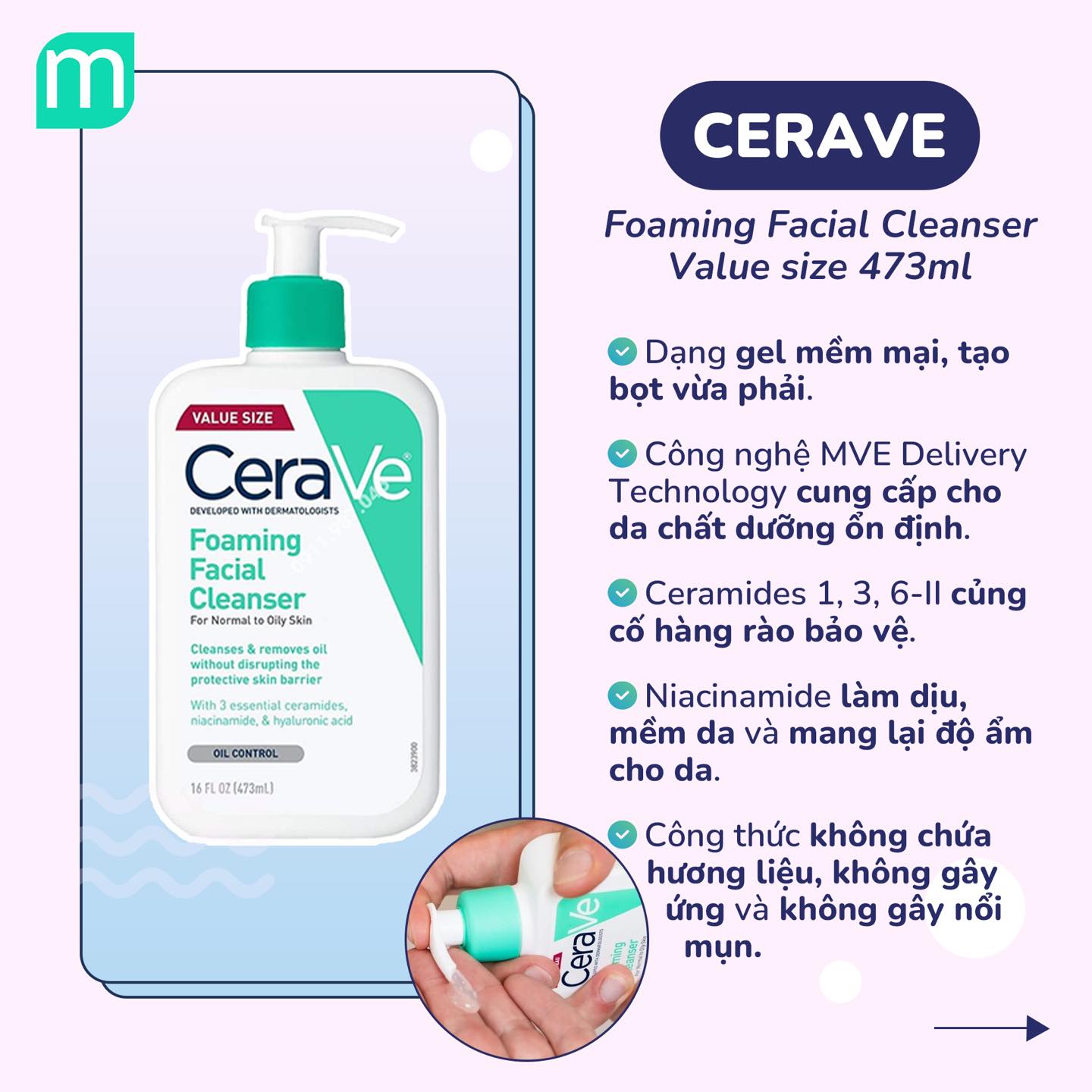 TOP 7 Sữa Rửa Mặt Lành Tính Cho Team Da Nhạy Cảm
