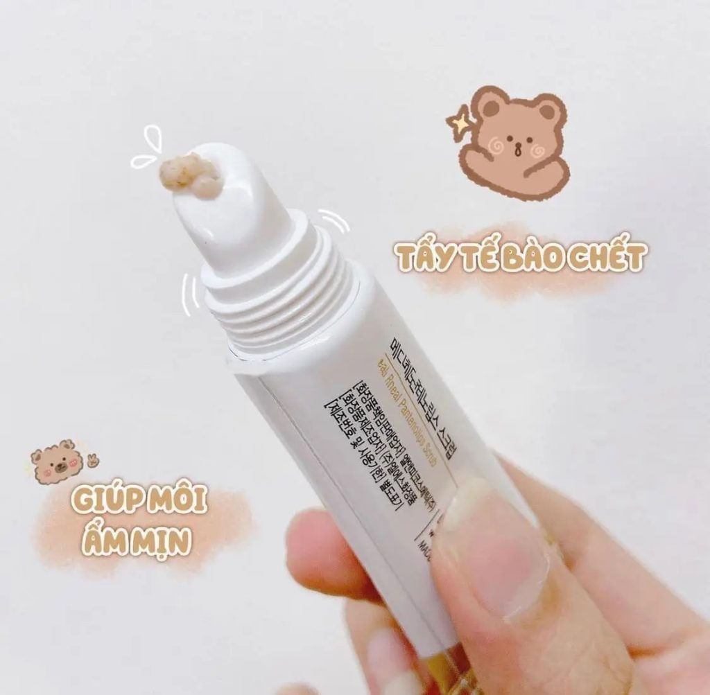 Tẩy Da Chết Môi Mediheal Pantenolips Scrub 10ml