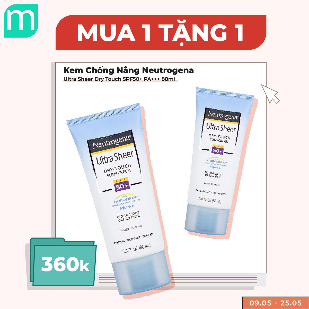 <Độc Quyền Mint x Neutrogena> MUA 1 TẶNG 1 NEUTROGENA CỰC ĐÃ