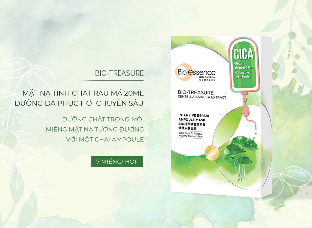 Mặt Nạ Bio Essence Treasure Ampoule Mask 20ml