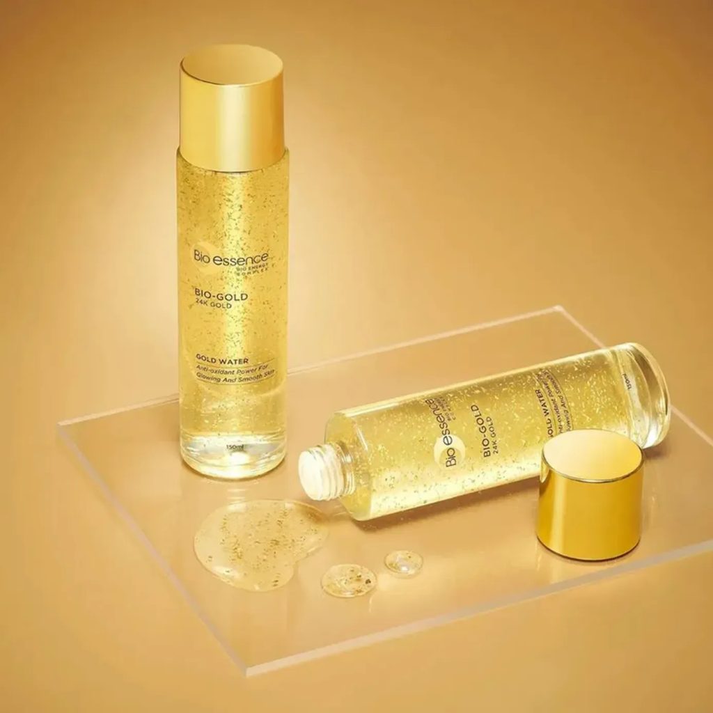 Nước Hoa Hồng Bio Essence Gold Water 100ml Nước Hoa Hồng Bio Essence Gold Water 100ml