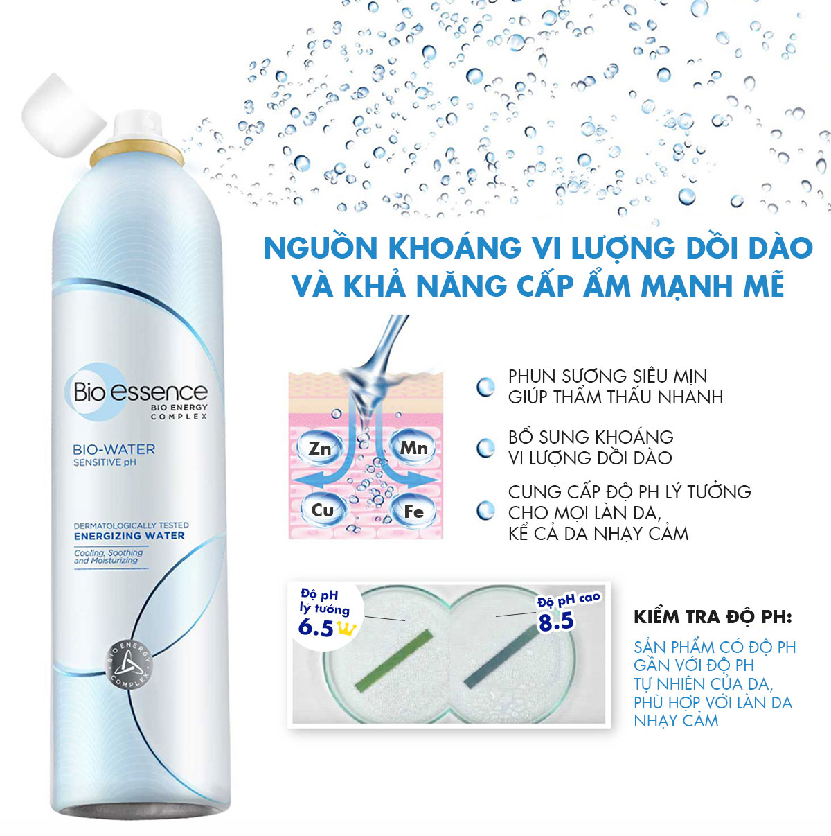 Xịt Khoáng Bio Essence Energizing Water Xịt Khoáng Bio Essence Energizing Water