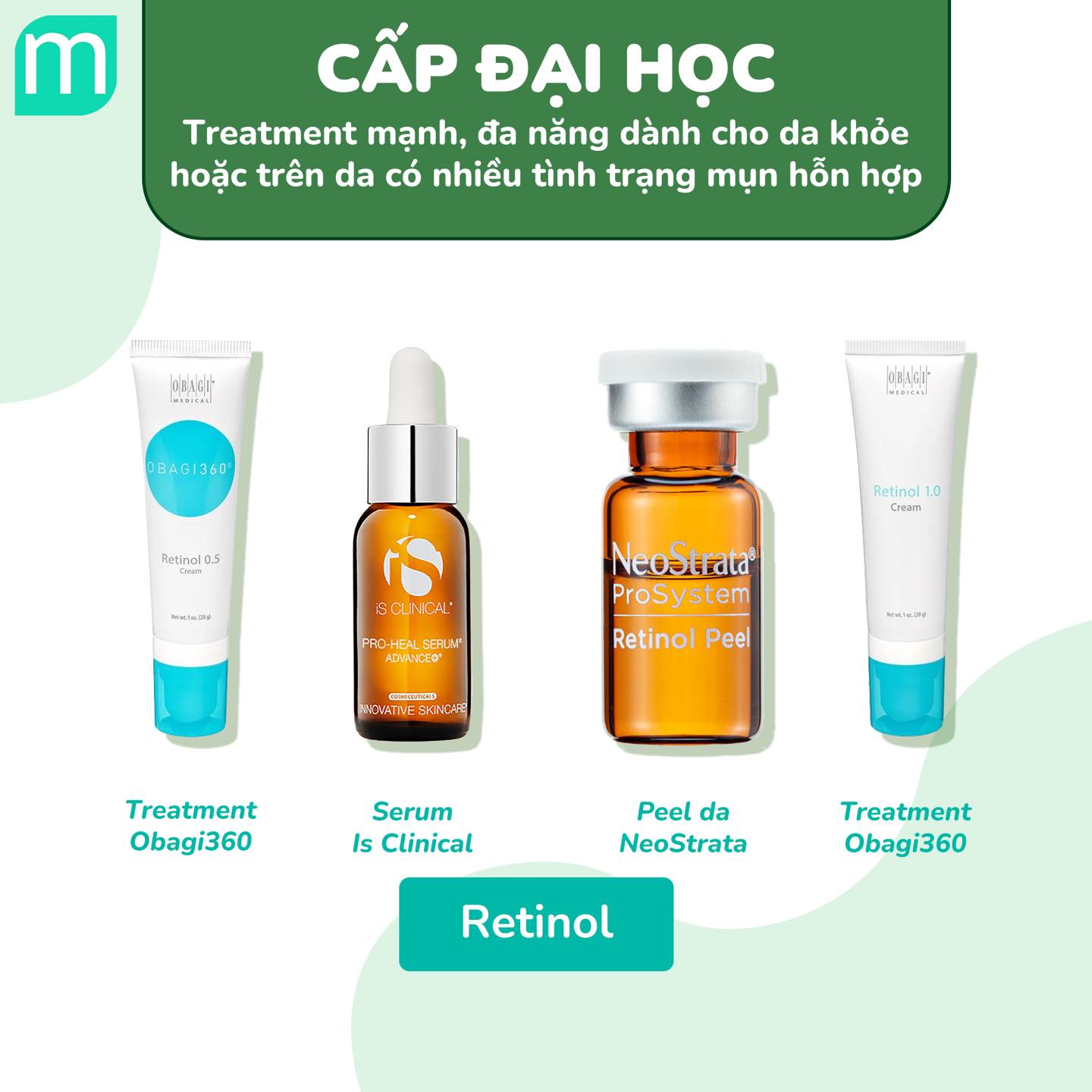 Chăm Sóc Da Mụn Theo Cấp Độ