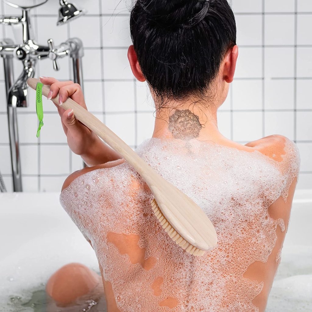 Cọ Lưng Ecotools Bristle Bath Brush