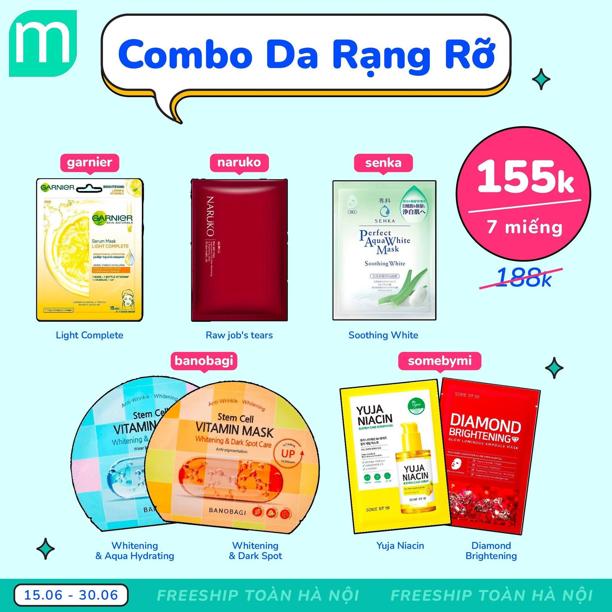 Siêu Tiệc Mặt Nạ – COMBO SALE THẢ GA UP TO 30%