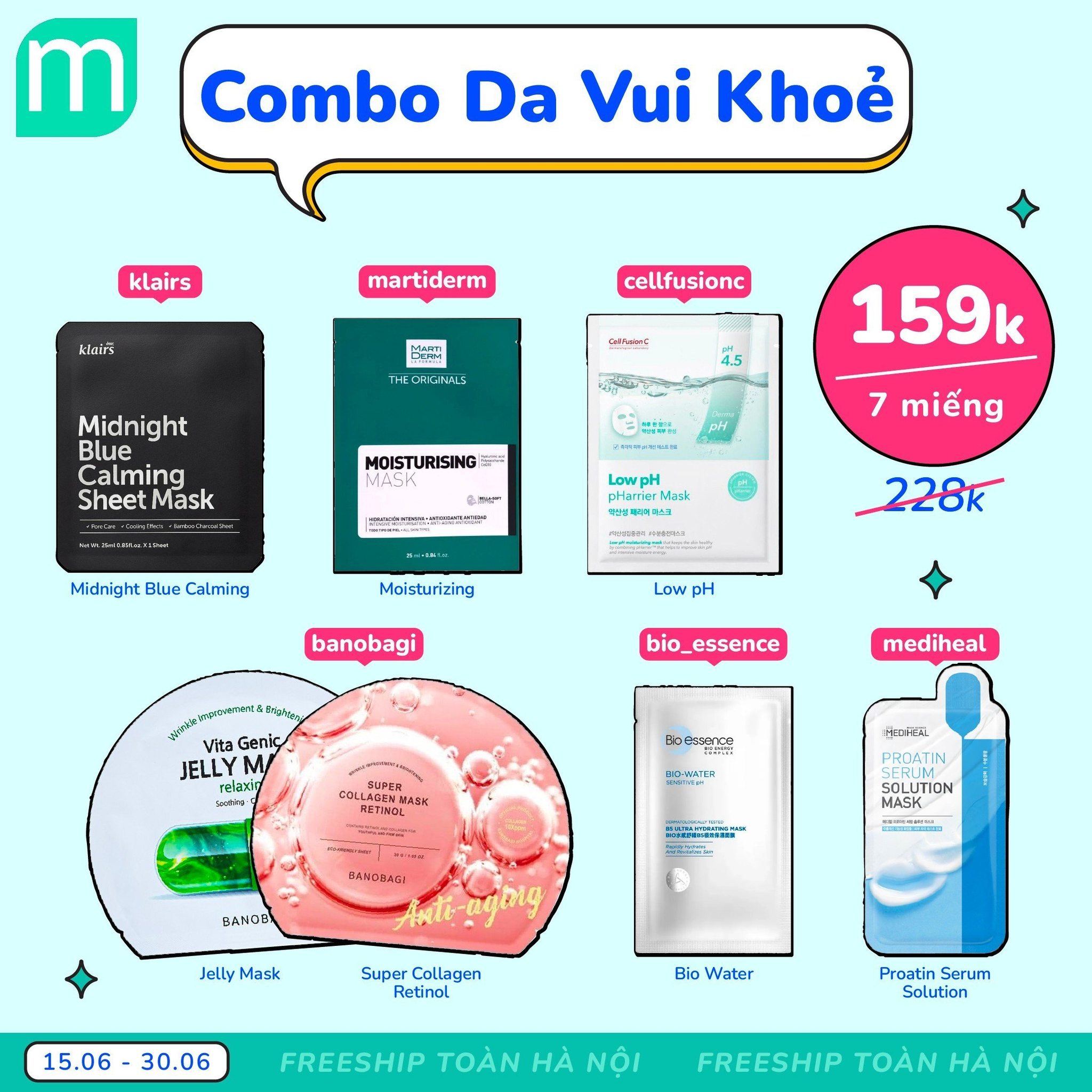 Siêu Tiệc Mặt Nạ – COMBO SALE THẢ GA UP TO 30%