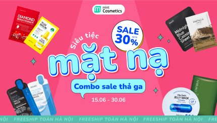 Siêu Tiệc Mặt Nạ – COMBO SALE THẢ GA UP TO 30%