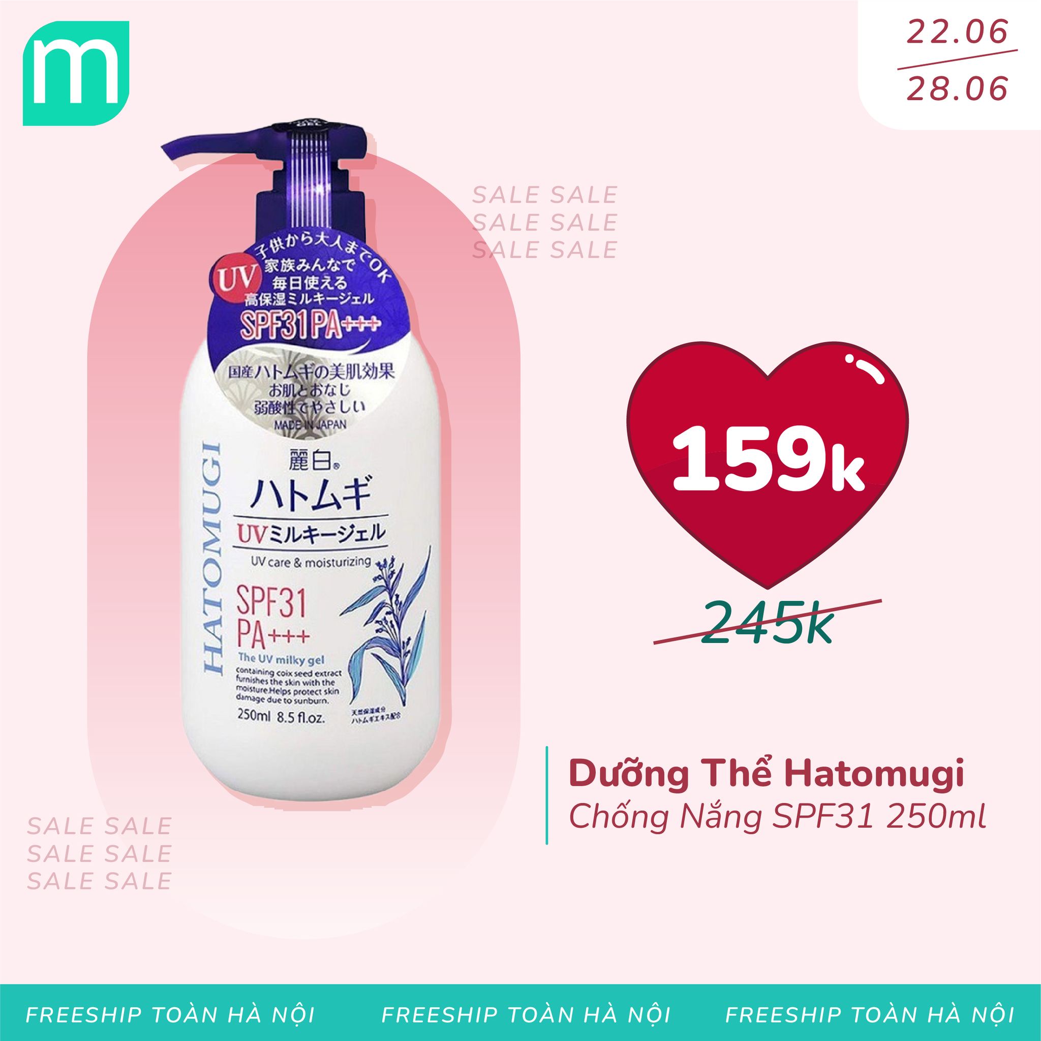 ĐẠI TIỆC DƯỠNG SÁNG SALE UP TO 52%