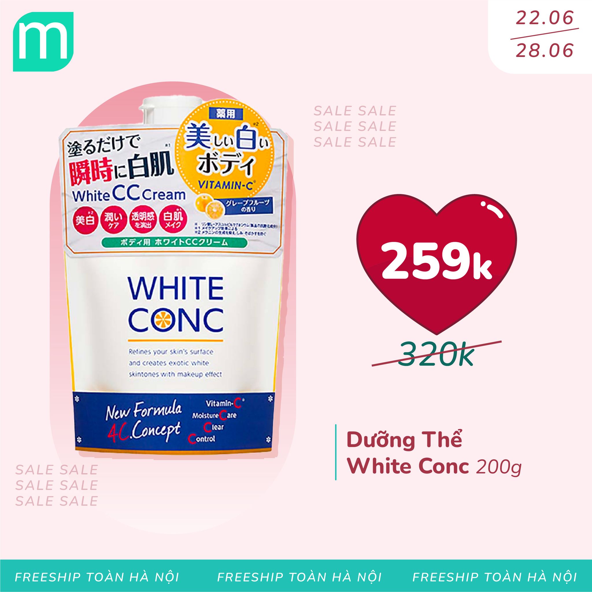 ĐẠI TIỆC DƯỠNG SÁNG SALE UP TO 52%