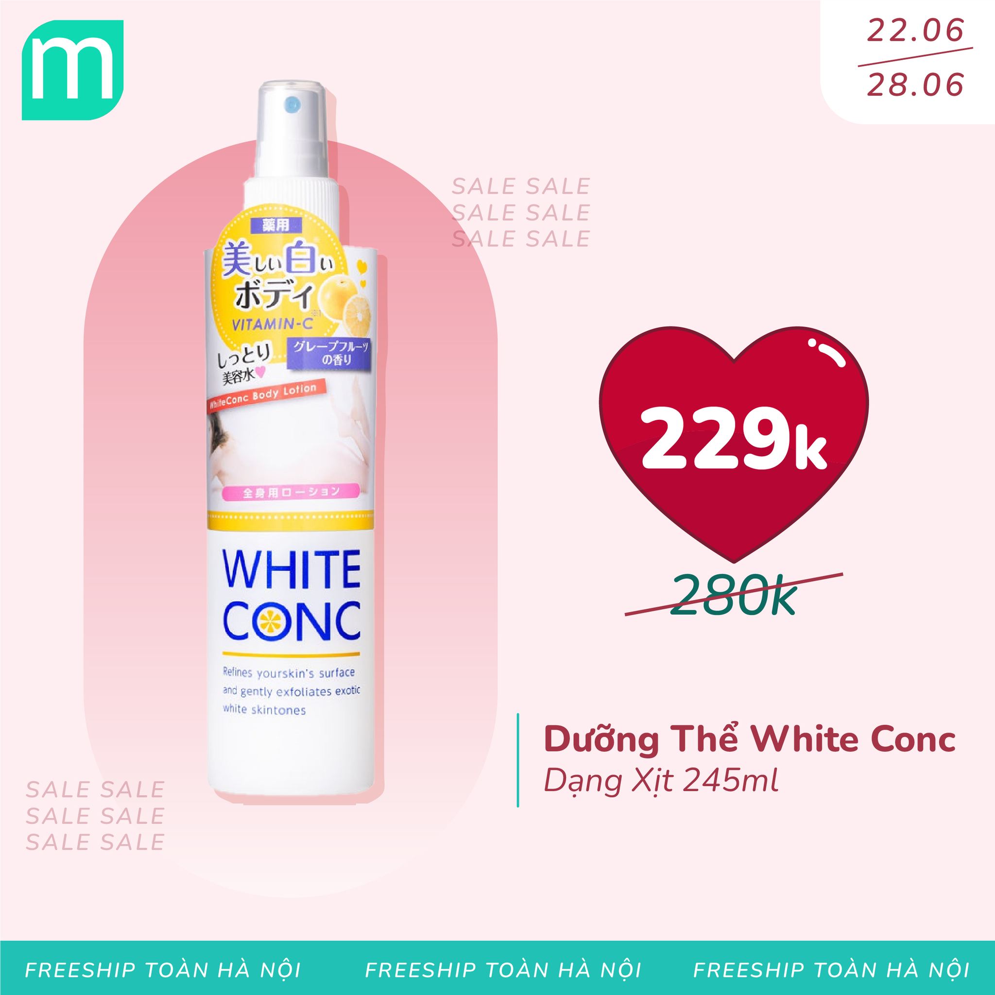 ĐẠI TIỆC DƯỠNG SÁNG SALE UP TO 52%