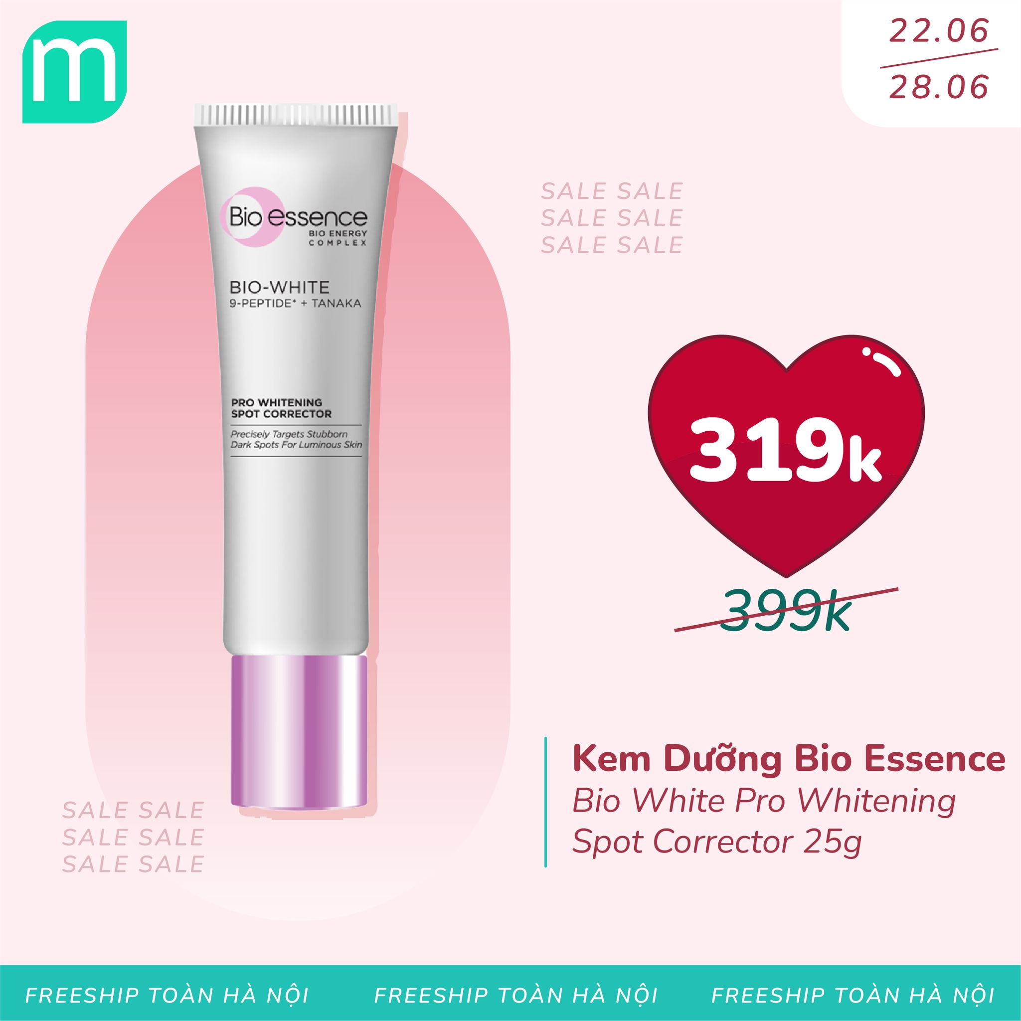 ĐẠI TIỆC DƯỠNG SÁNG SALE UP TO 52%