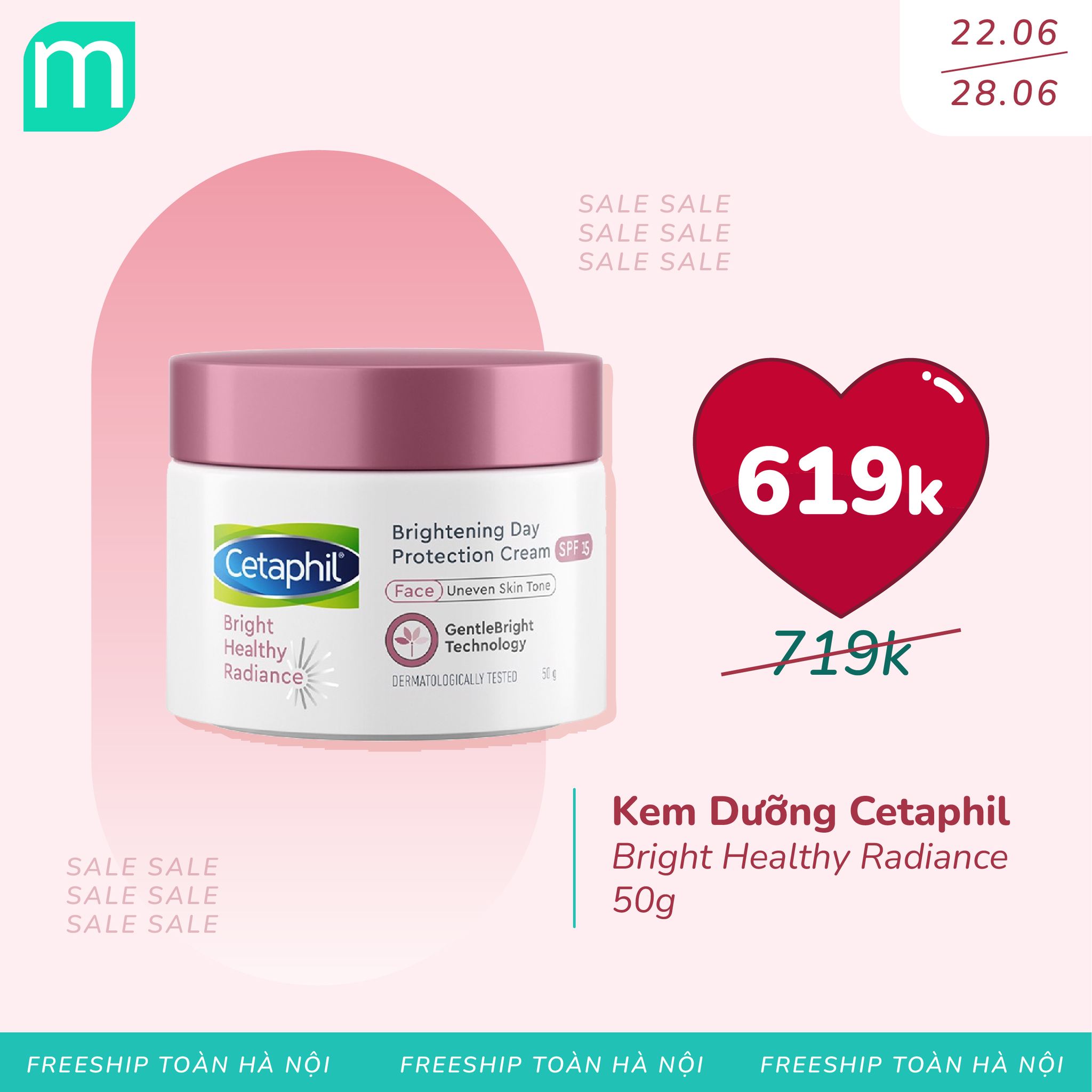ĐẠI TIỆC DƯỠNG SÁNG SALE UP TO 52%