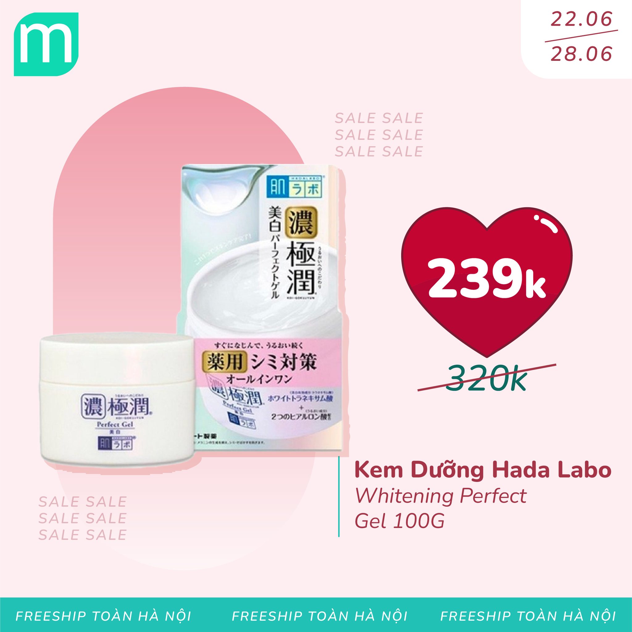 ĐẠI TIỆC DƯỠNG SÁNG SALE UP TO 52%