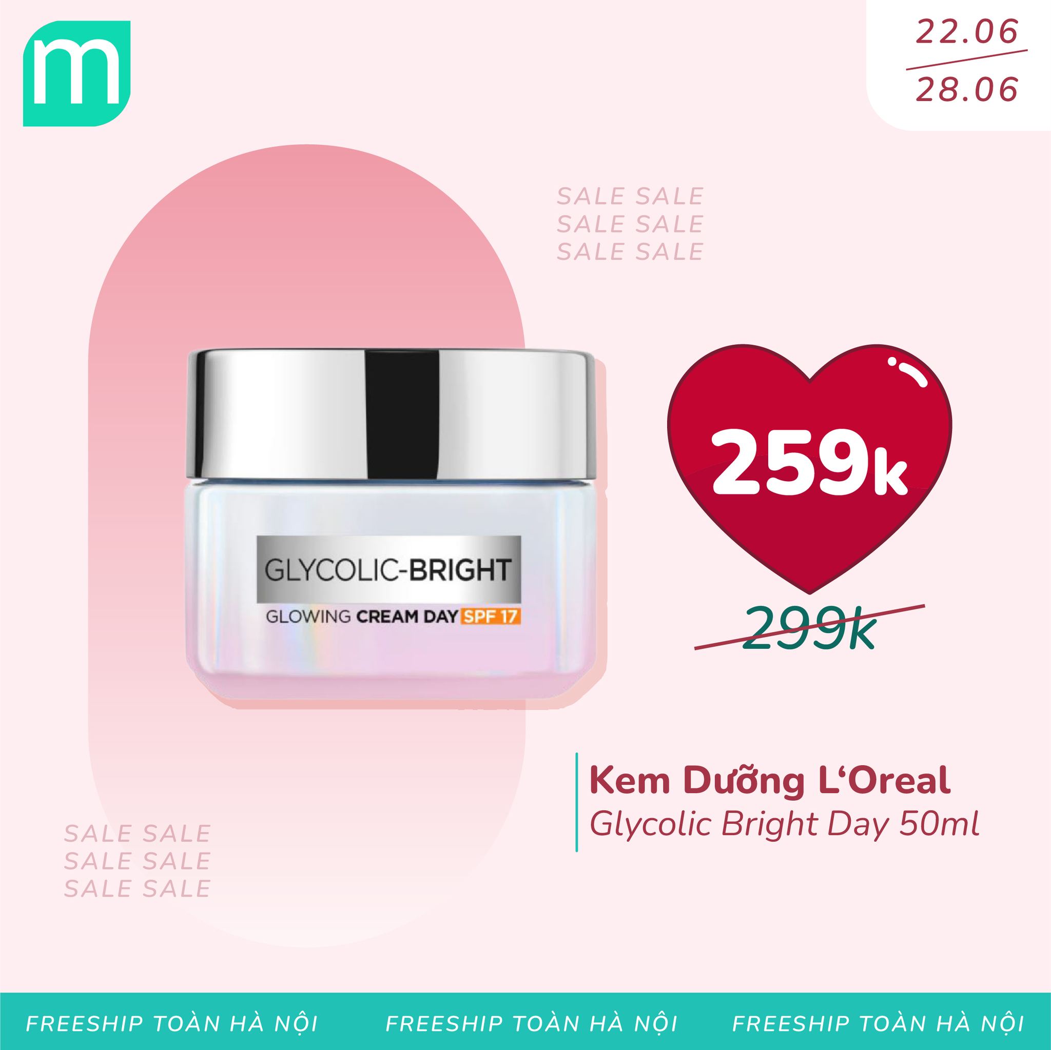 ĐẠI TIỆC DƯỠNG SÁNG SALE UP TO 52%