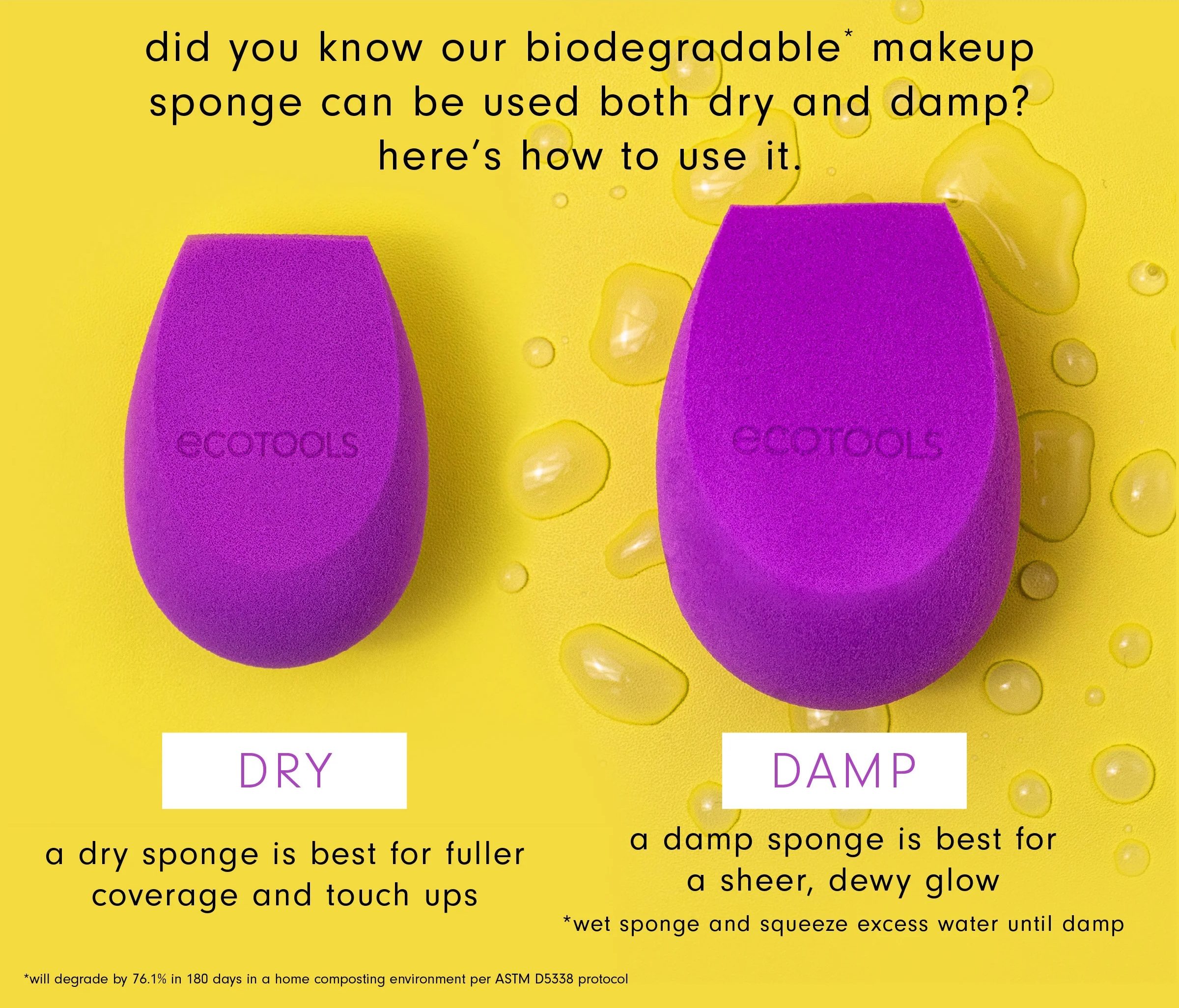 Mút Trang Điểm Ecotools Bioblender Makeup Sponge Mút Trang Điểm Ecotools Bioblender Makeup Sponge - Ảnh 4